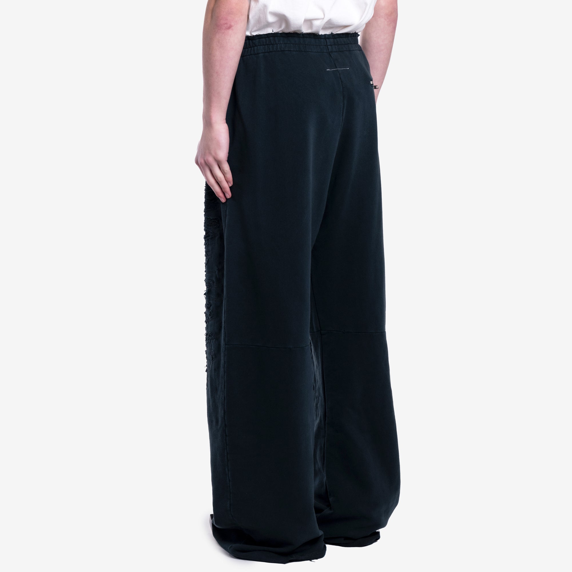 MM6 Destroyed Sweatpants Black - 4
