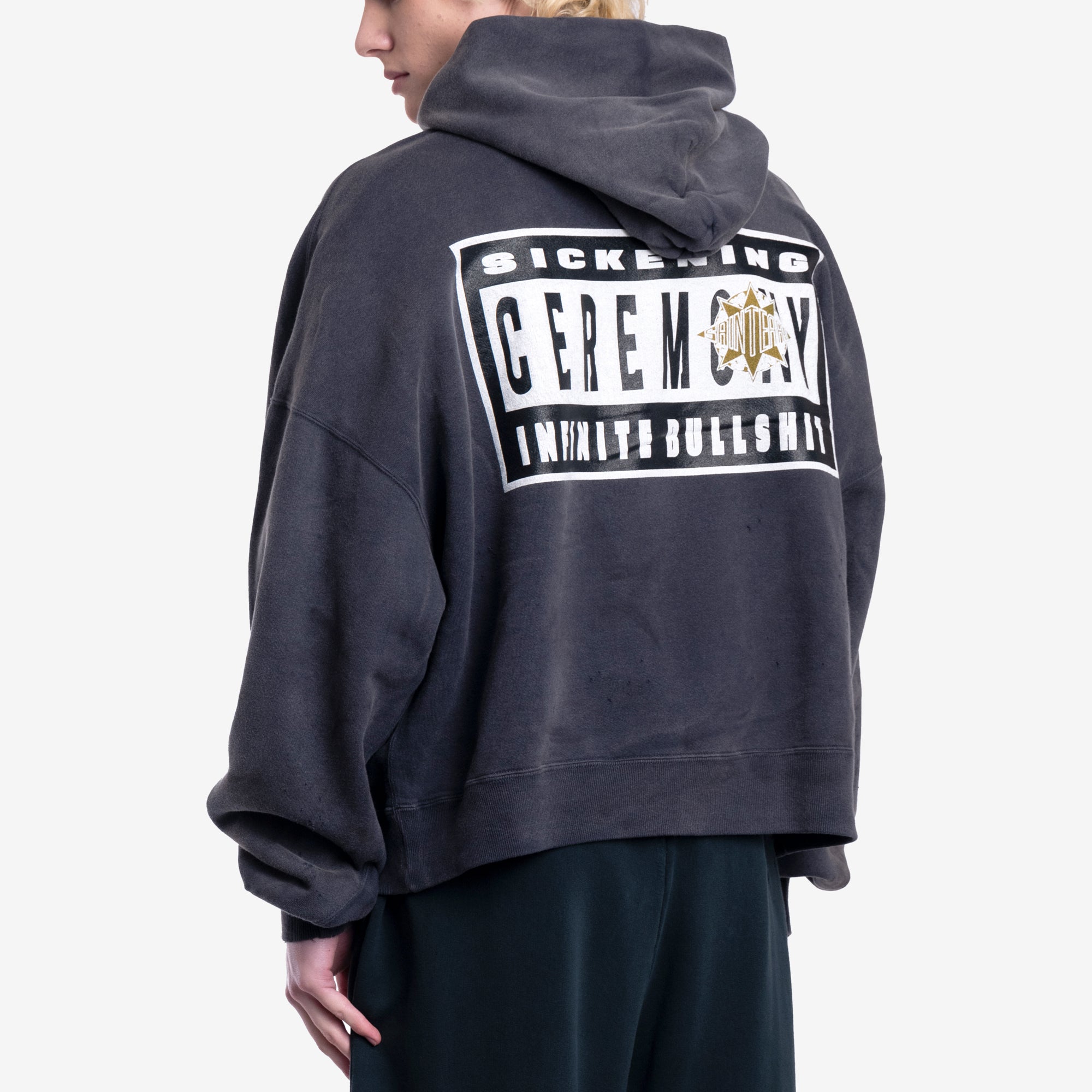 Saint Mxxxxxx Saint Tears Hoody Black - 4