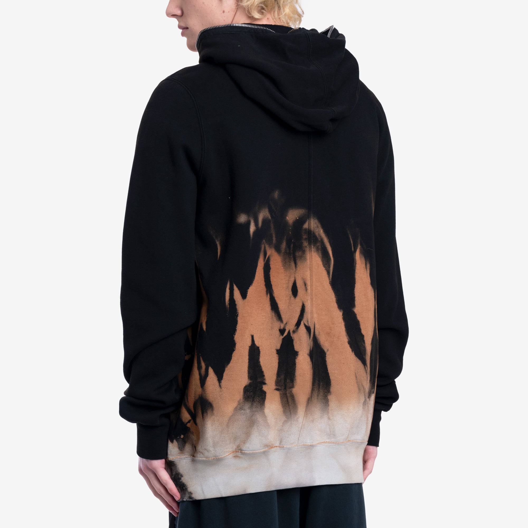 Rick Owens DRKSHDW Jumbo Gimp Zip Hoody Black - 4