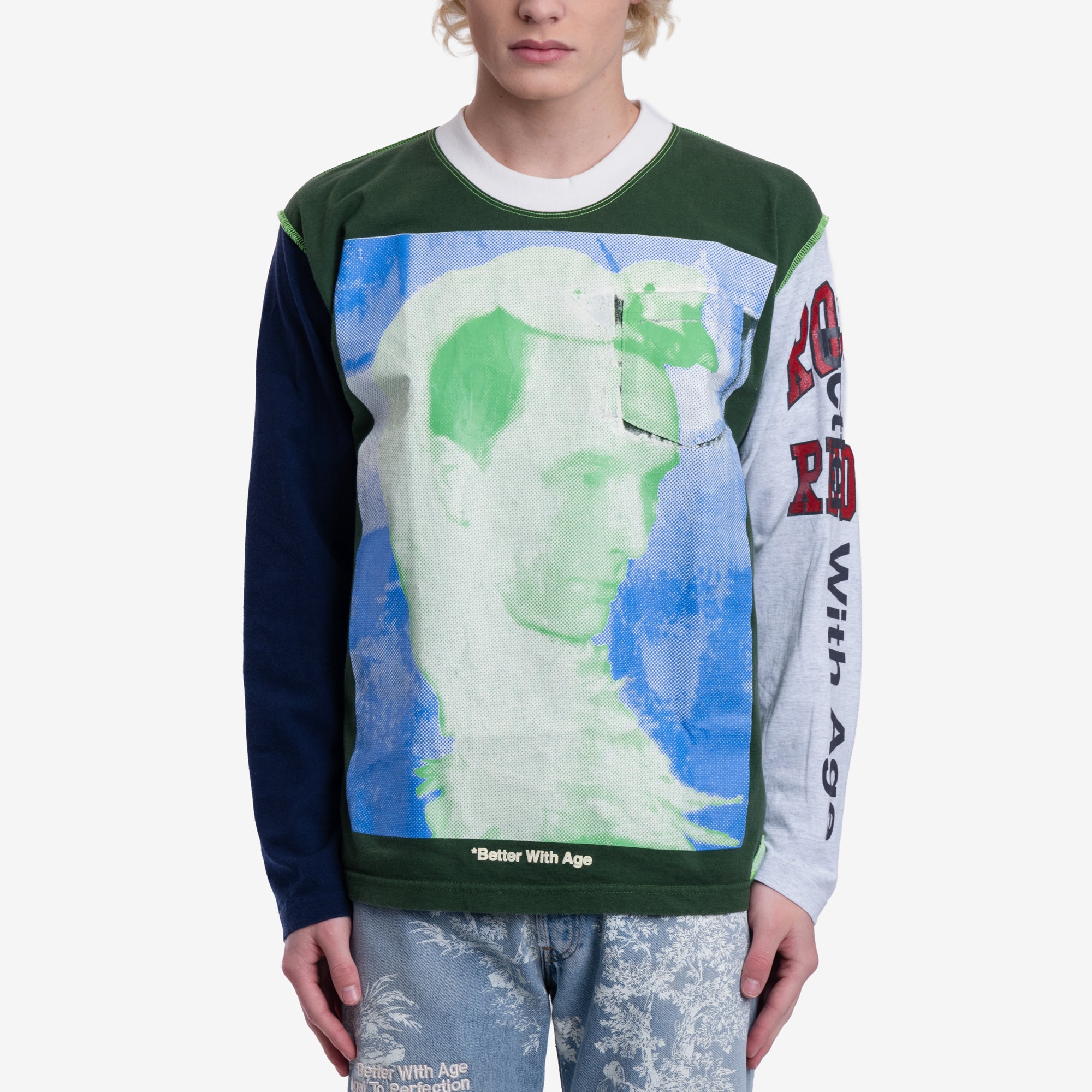 Better With Age Gilmore Reversible Long Sleeve Tee Multi - 1