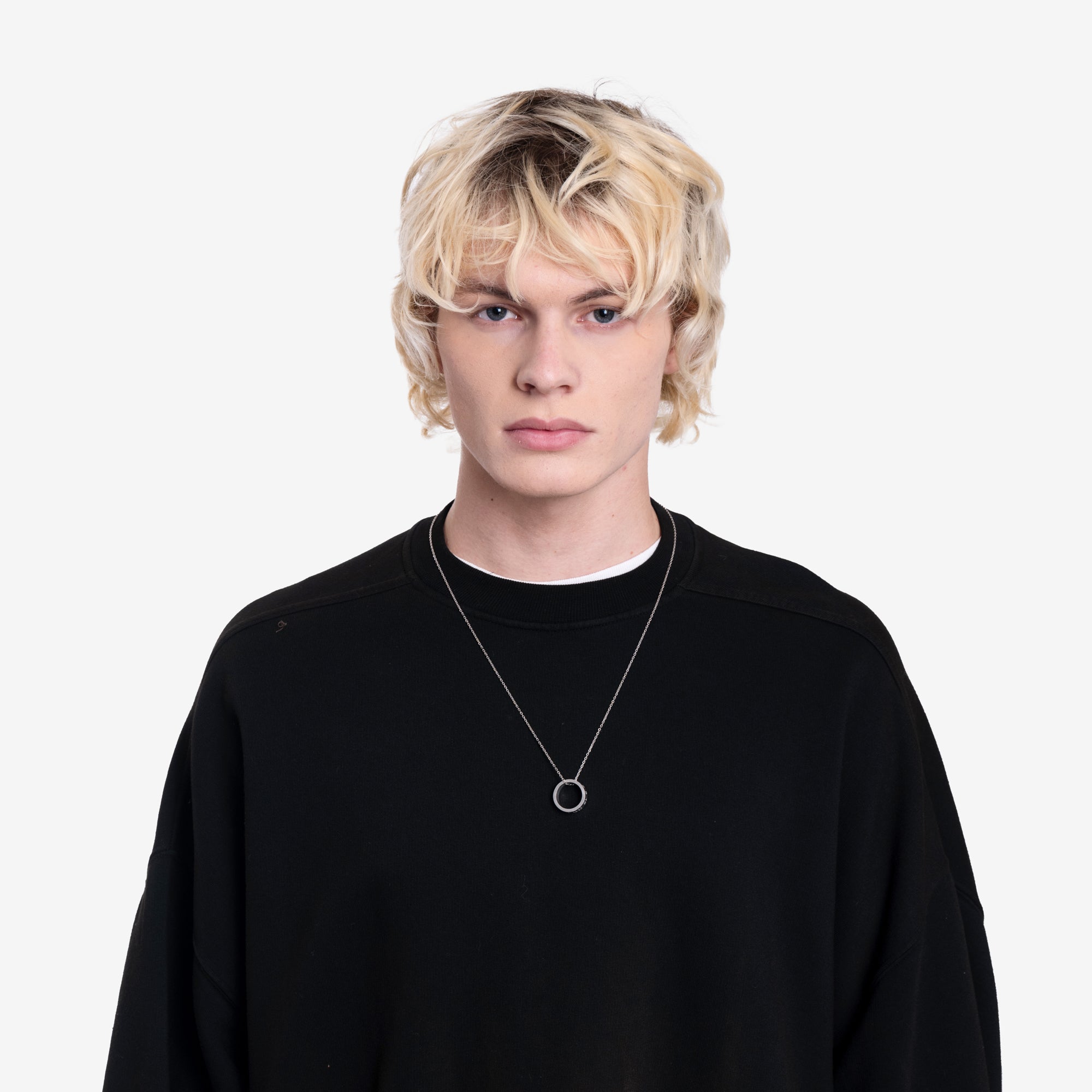 Maison Margiela Number Reference Necklace Silver - 2