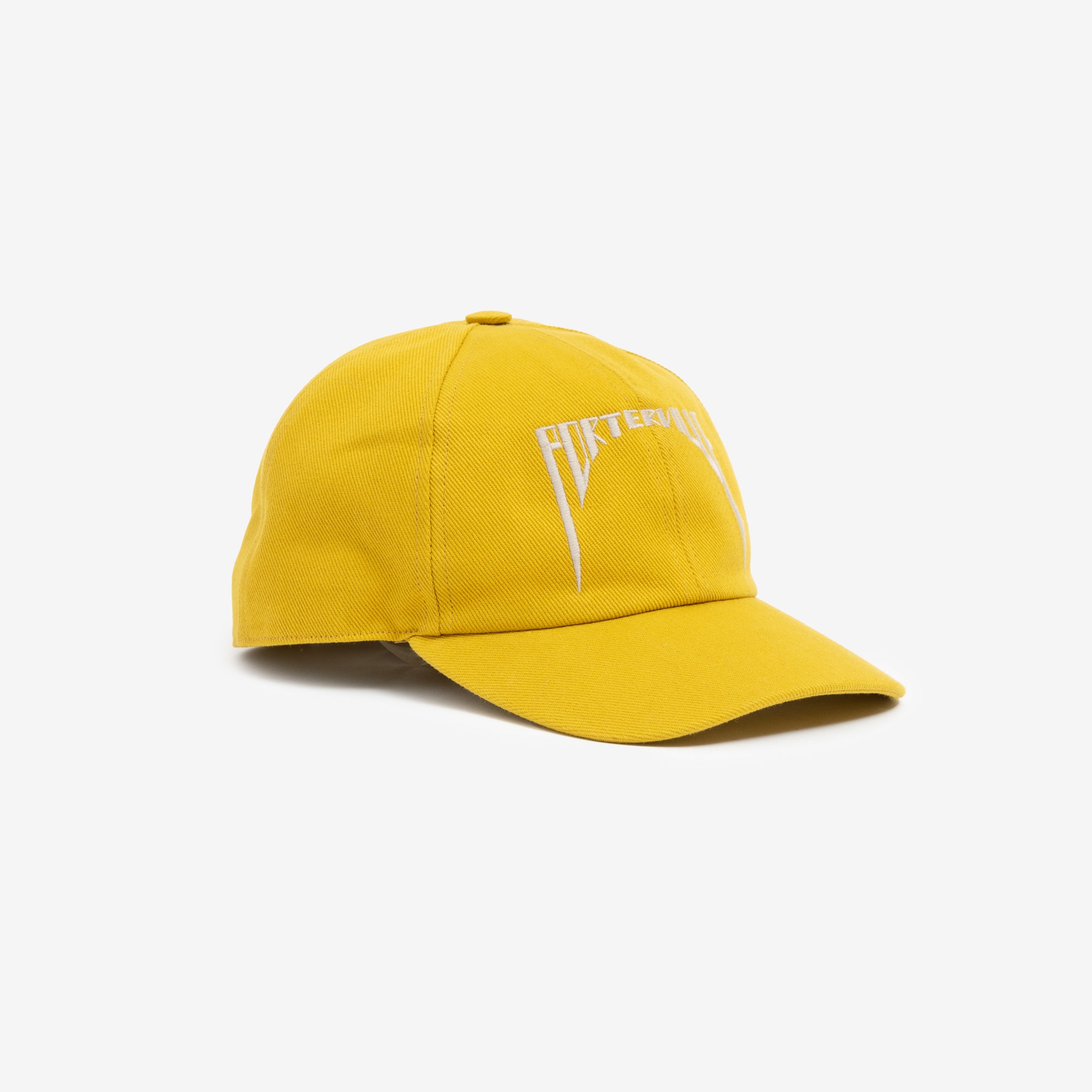 Rick Owens DRKSHDW Porterville Denim Baseball Cap Ochre - 3