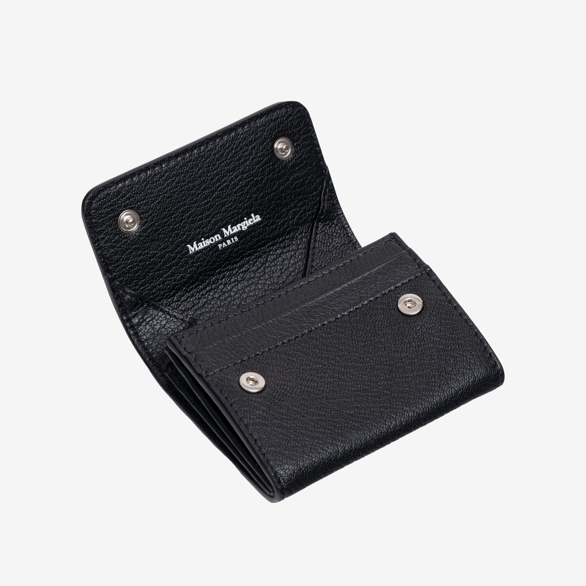 Maison Margiela Accordion Clip Wallet Black - 3