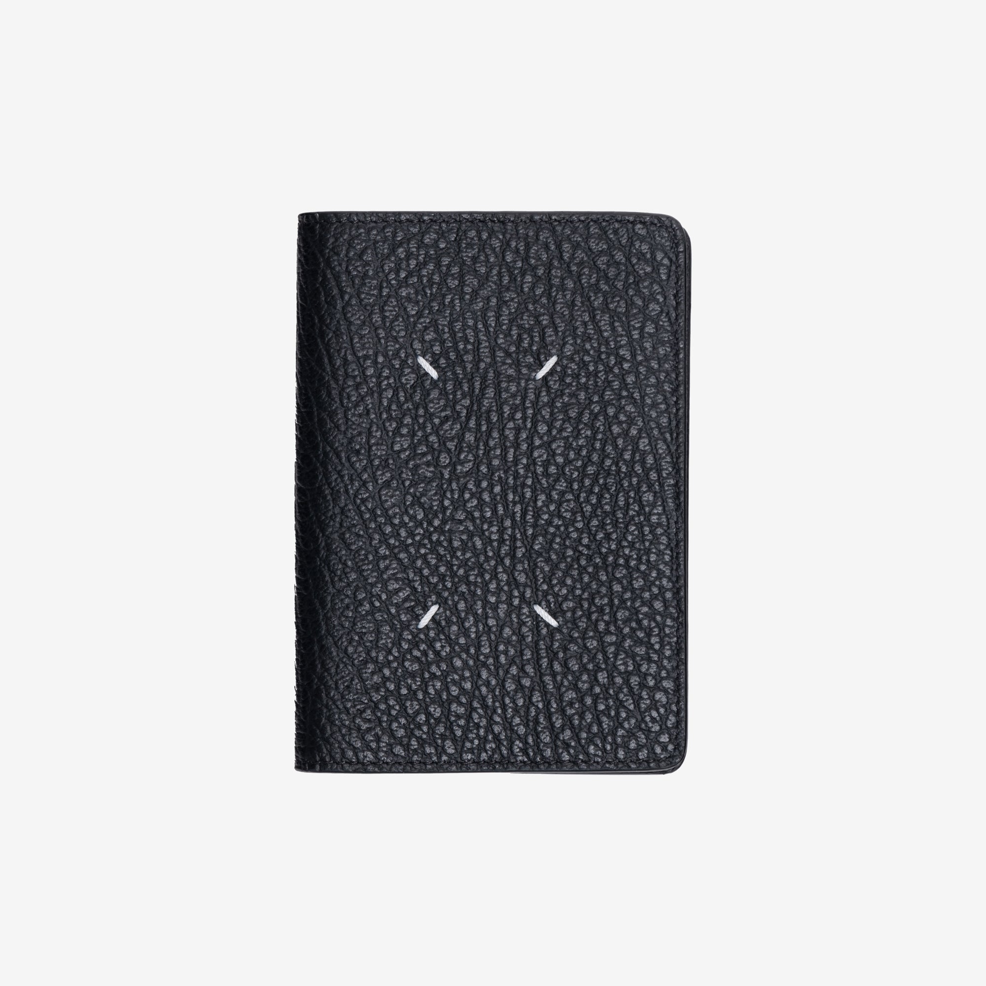 Maison Margiela Four Stitches Passport Holder Black - 1