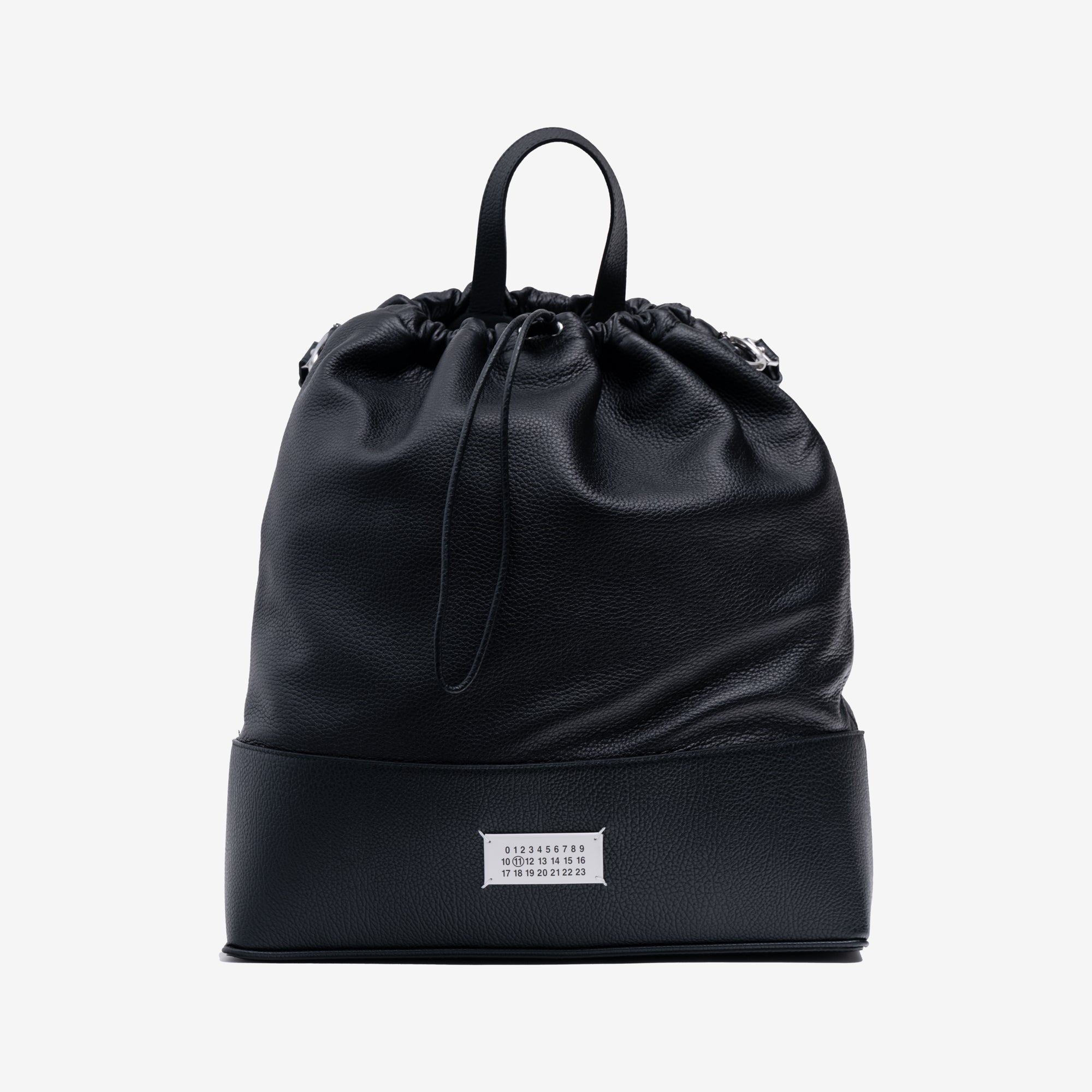 Maison Margiela 5AC Daily Medium Drawstring Backpack Black - 1