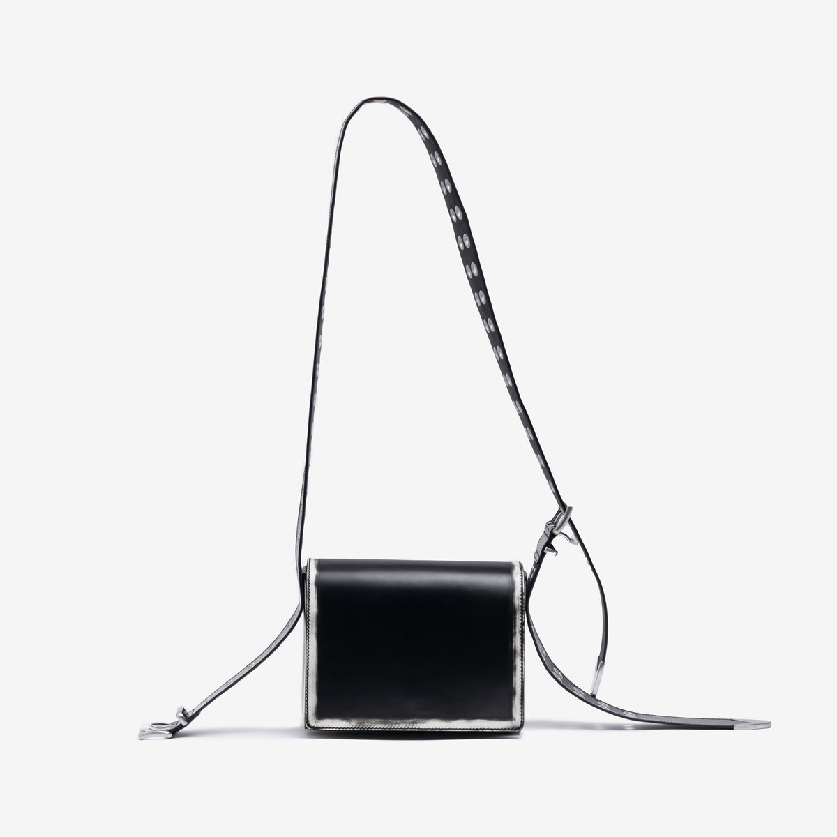AIG Achilles Ion Gabriel Unisex Hung Shoulder Bag in Black