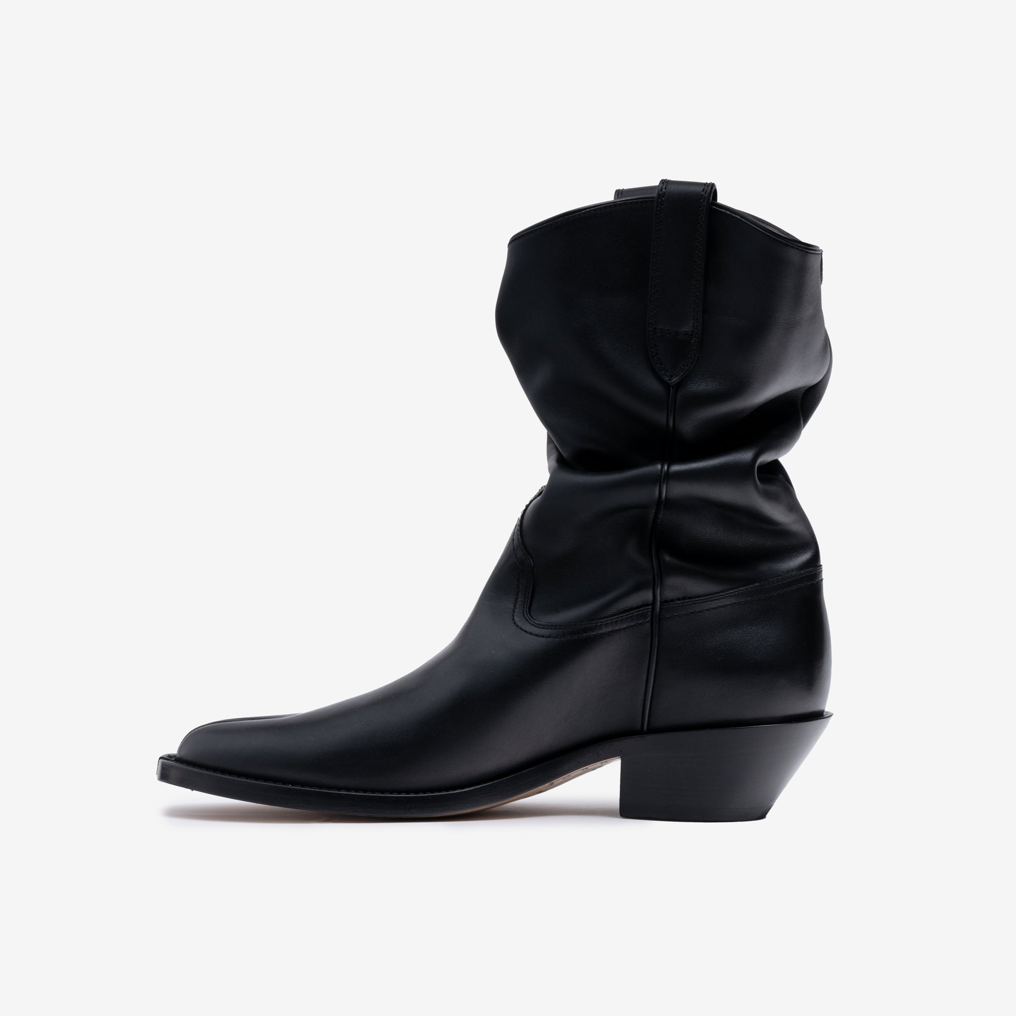 Maison Margiela Womens Tabi Western Boots Black - 4