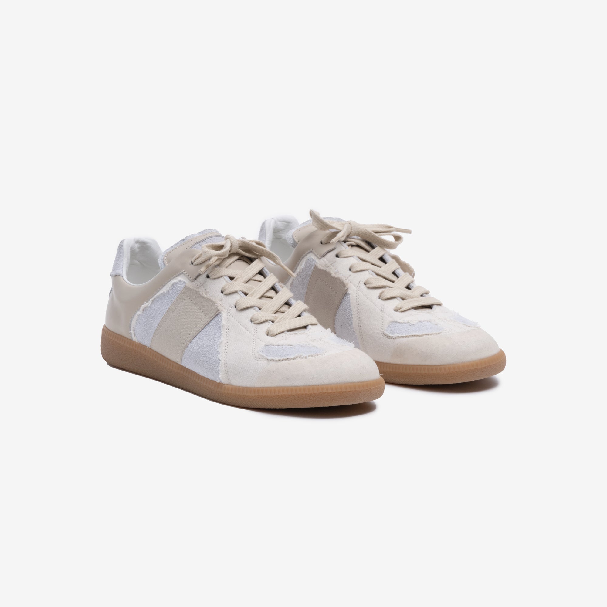 Maison Margiela Womens Replica Inside Out Sneakers Reversed - 1