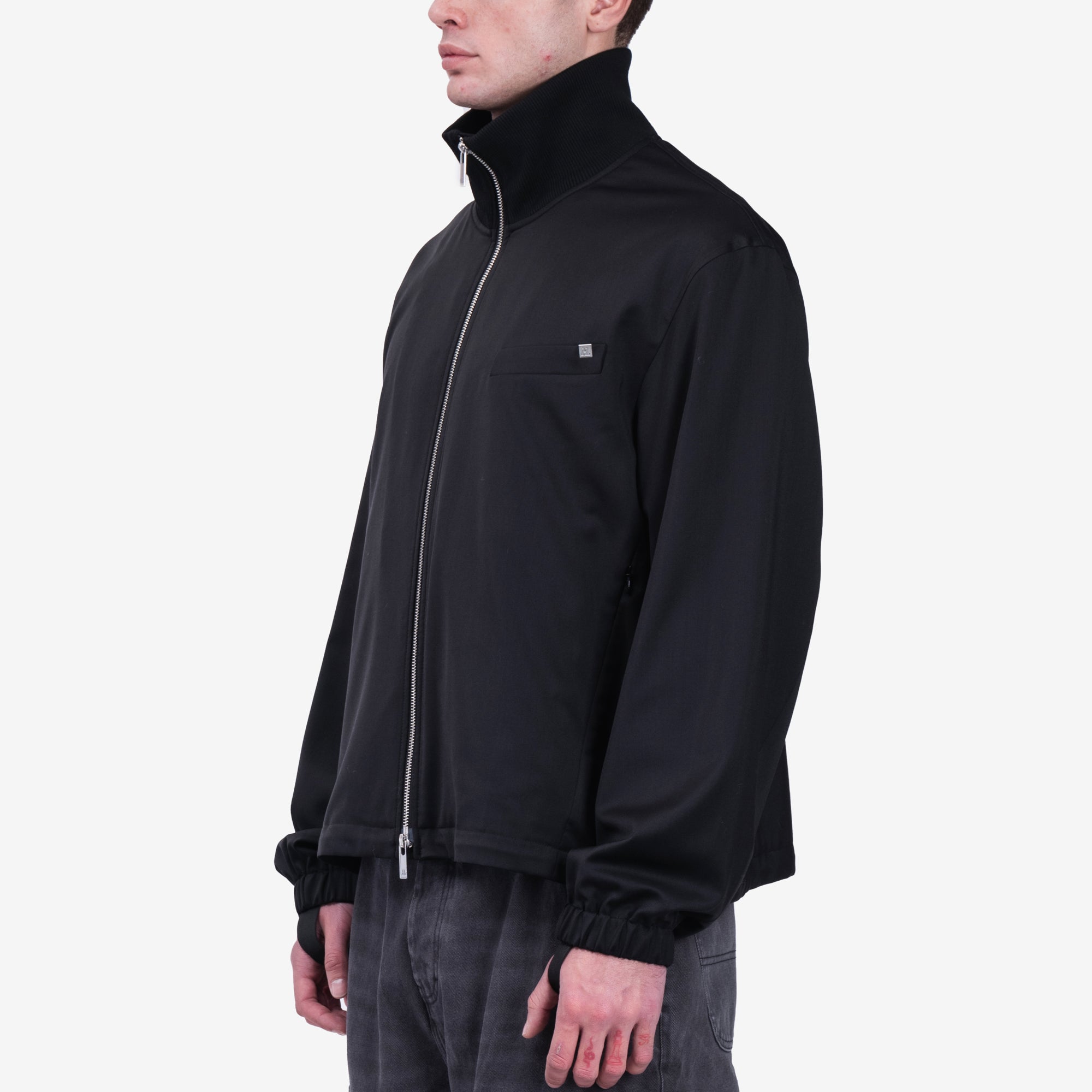 Helmut Lang Relaxed Suit Bomber Jacket Black - 3