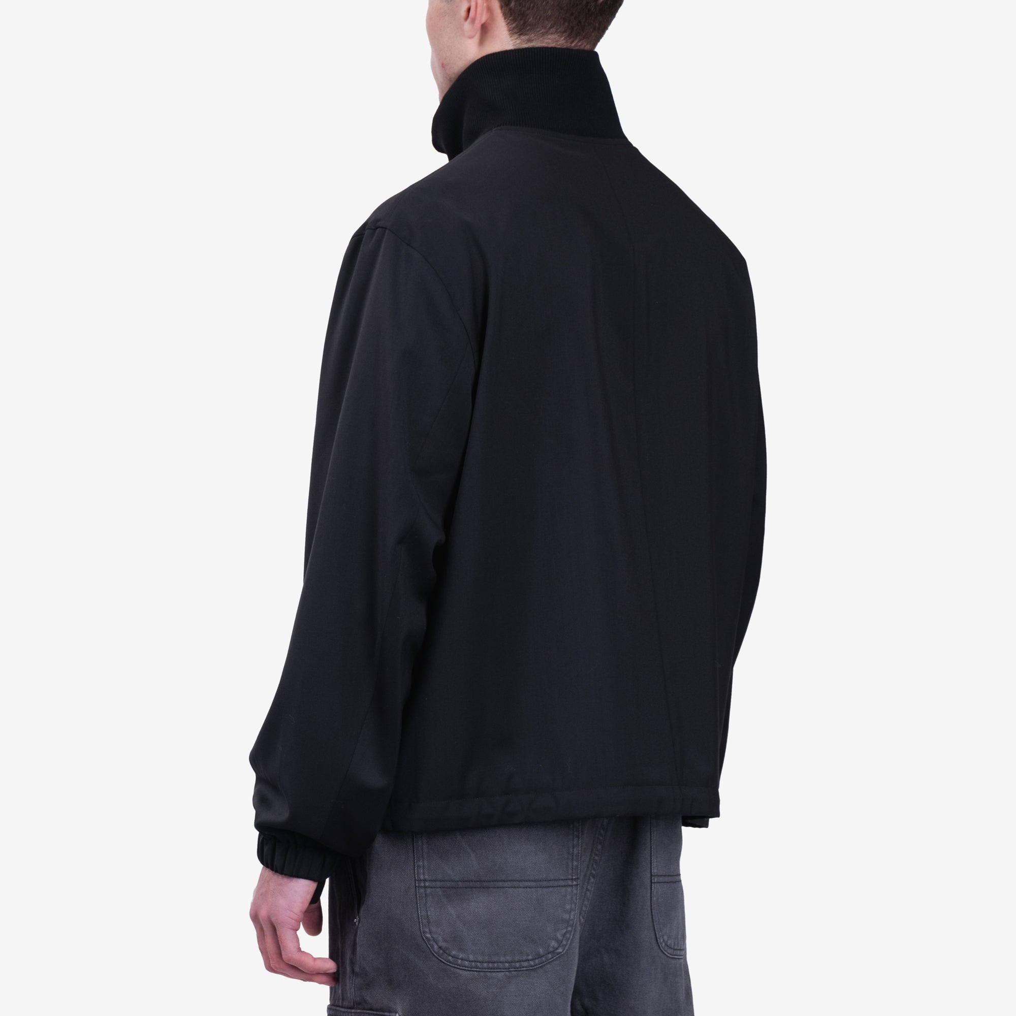 Helmut Lang Relaxed Suit Bomber Jacket Black - 4