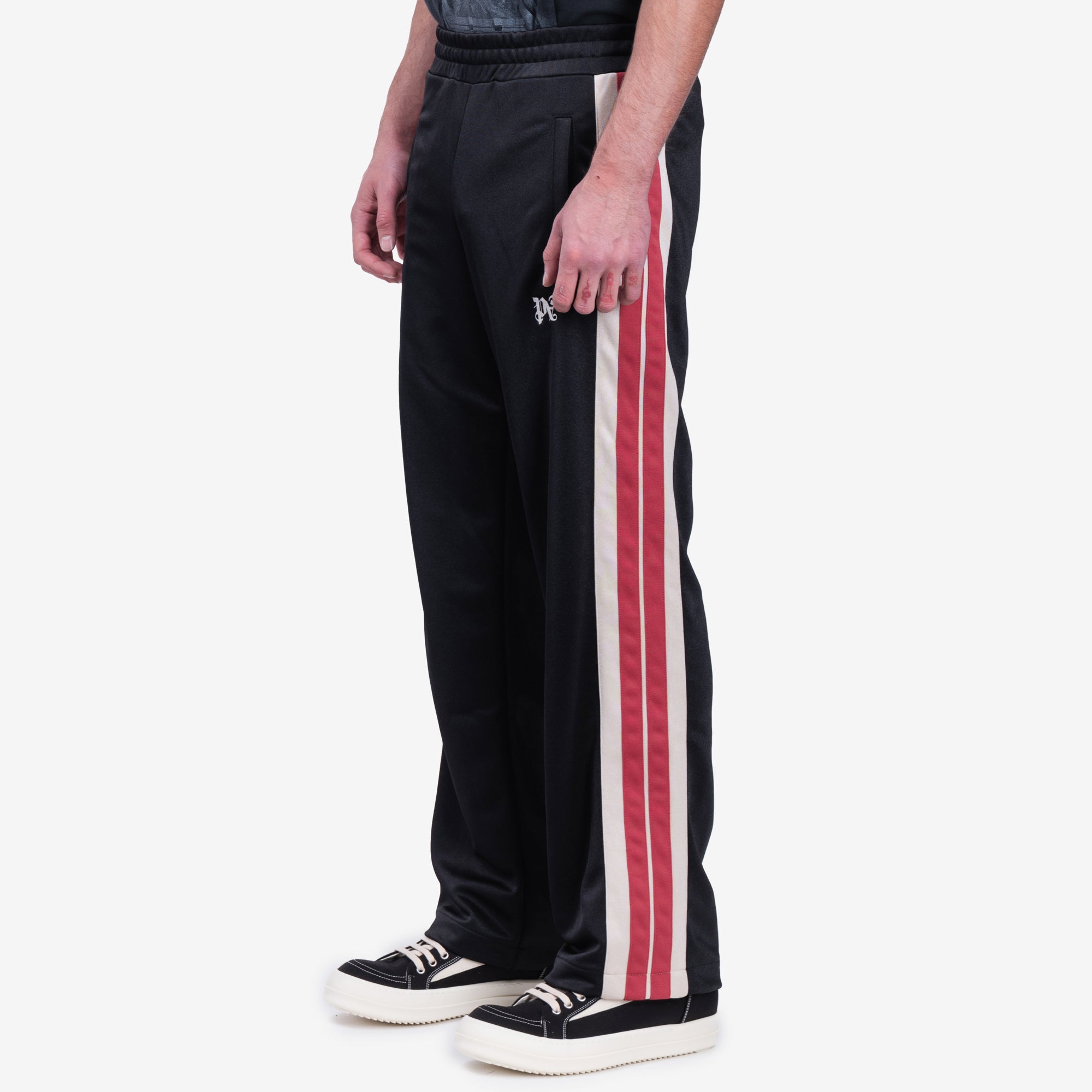Palm Angels Monogram Colorblock Track Pants Black - 3