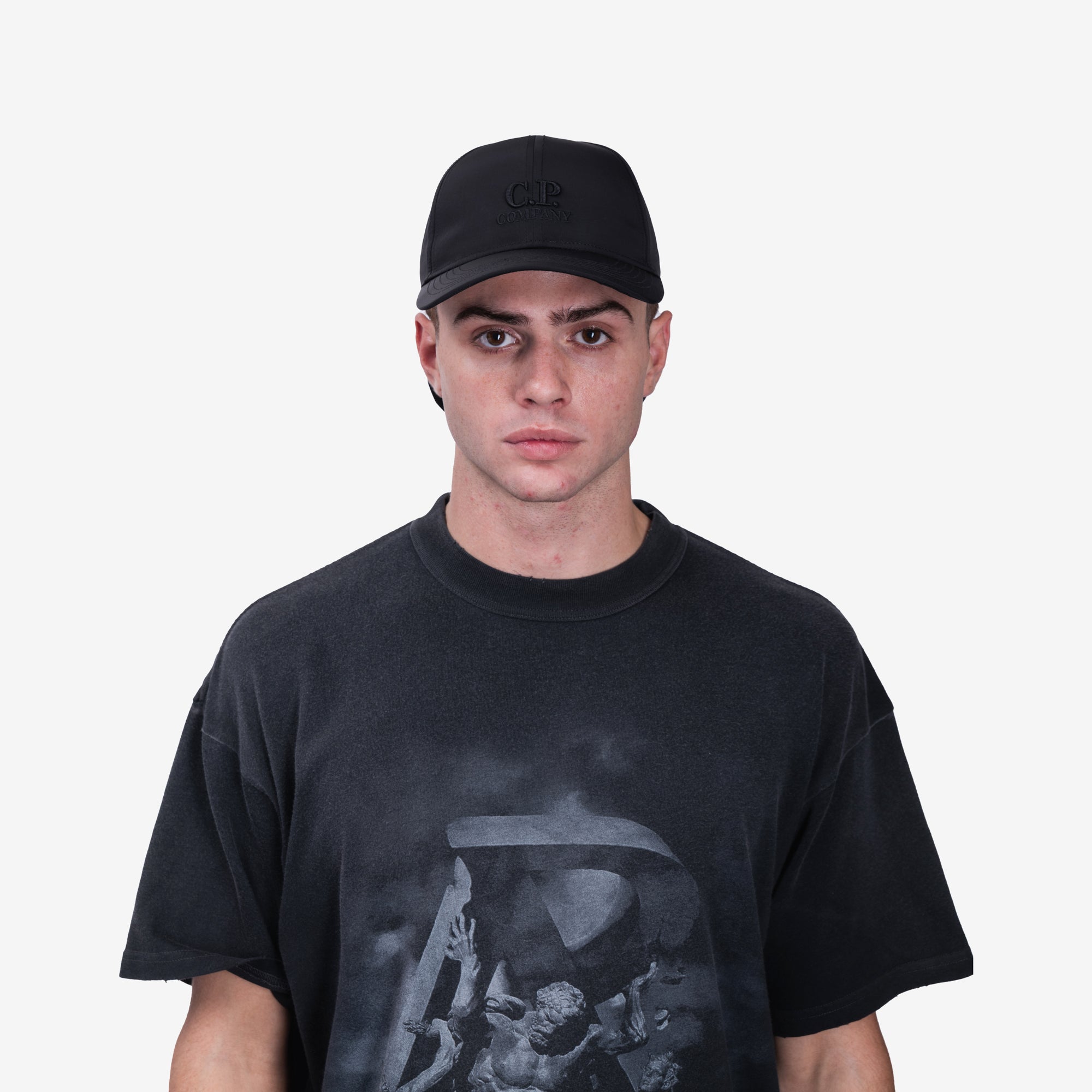 C.P. Company Chrome - R Goggle Cap Black - 2