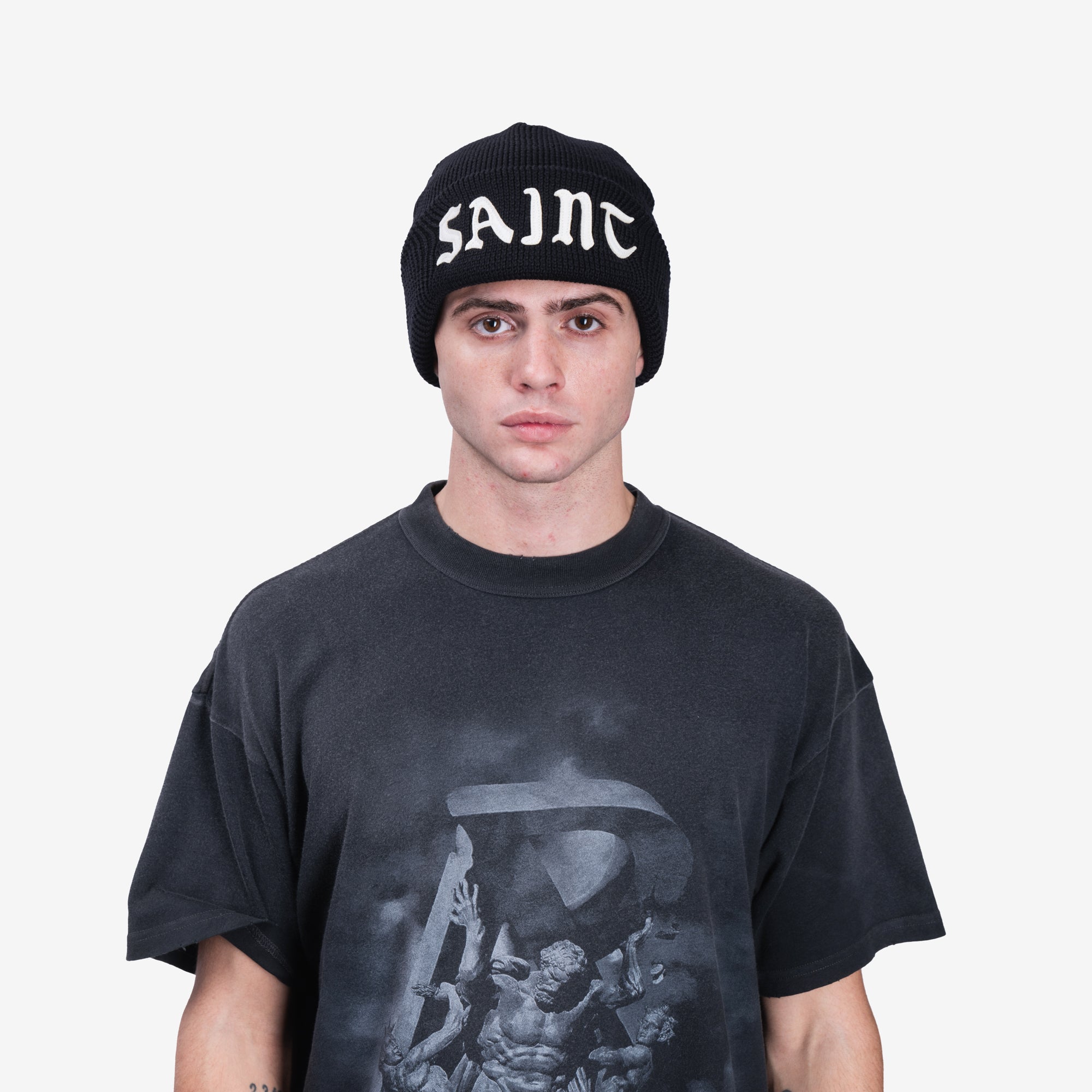 Saint Mxxxxxx Saint Beanie Black - 2
