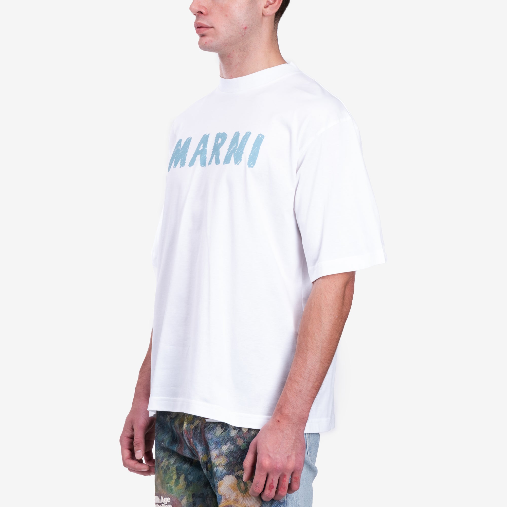 Photo of MARNI Scribble Logo T-Shirt - 3