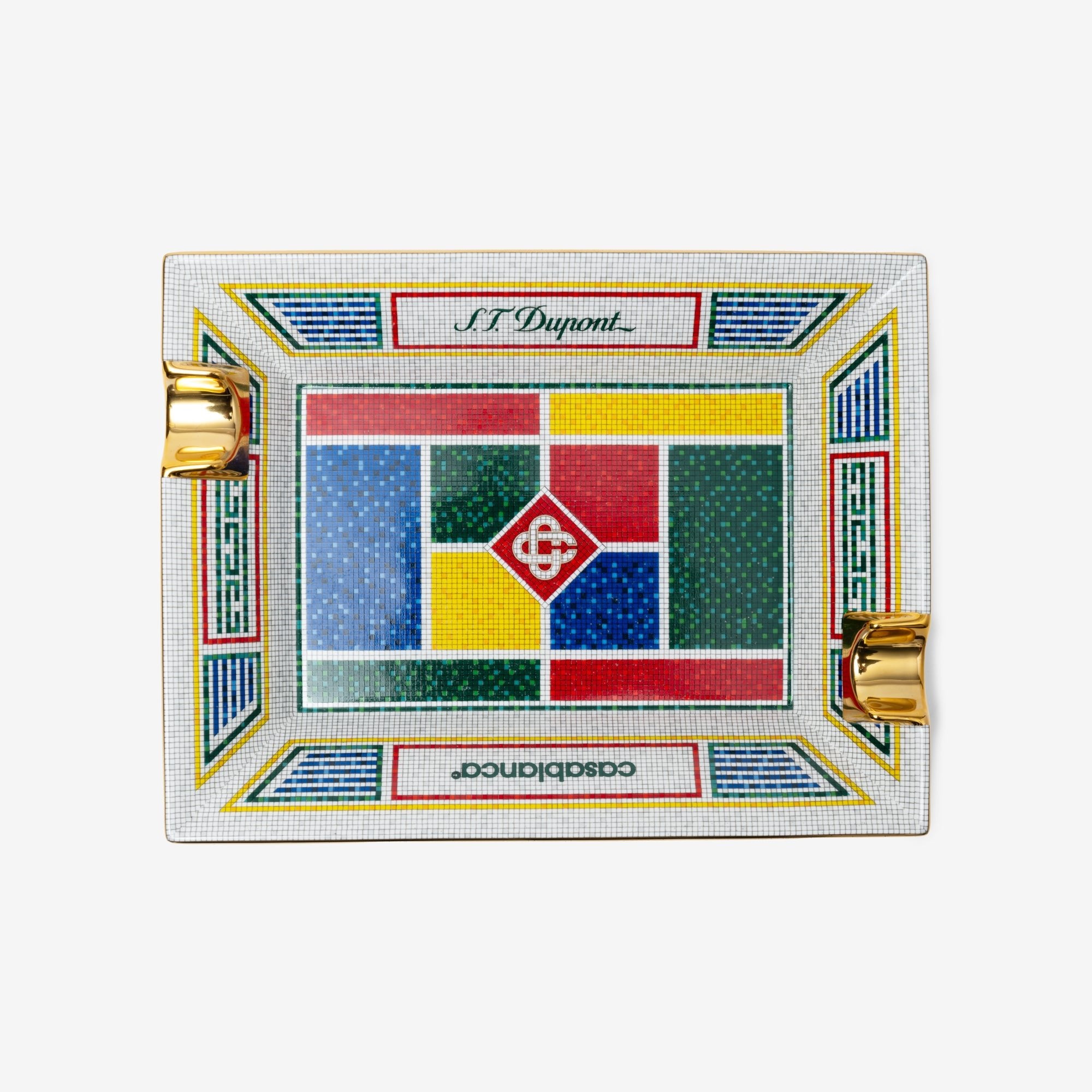 Photo of Casablanca DuPont Casablanca Mosaic Grand Ashtray - 1