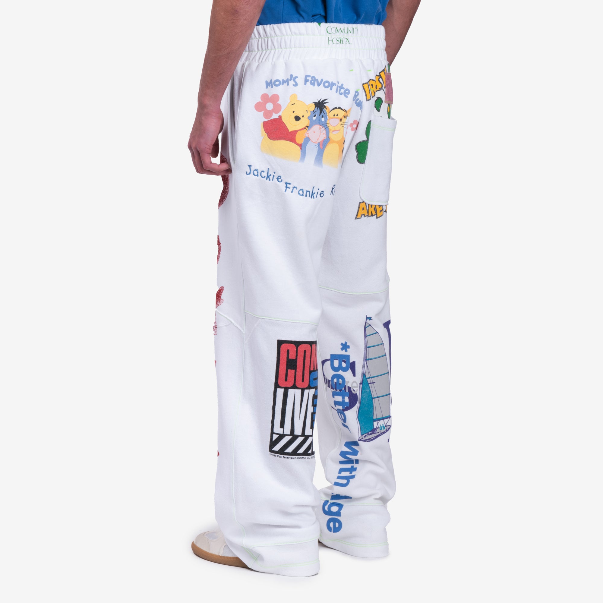 Better With Age Remoir Sweatpants White - 4