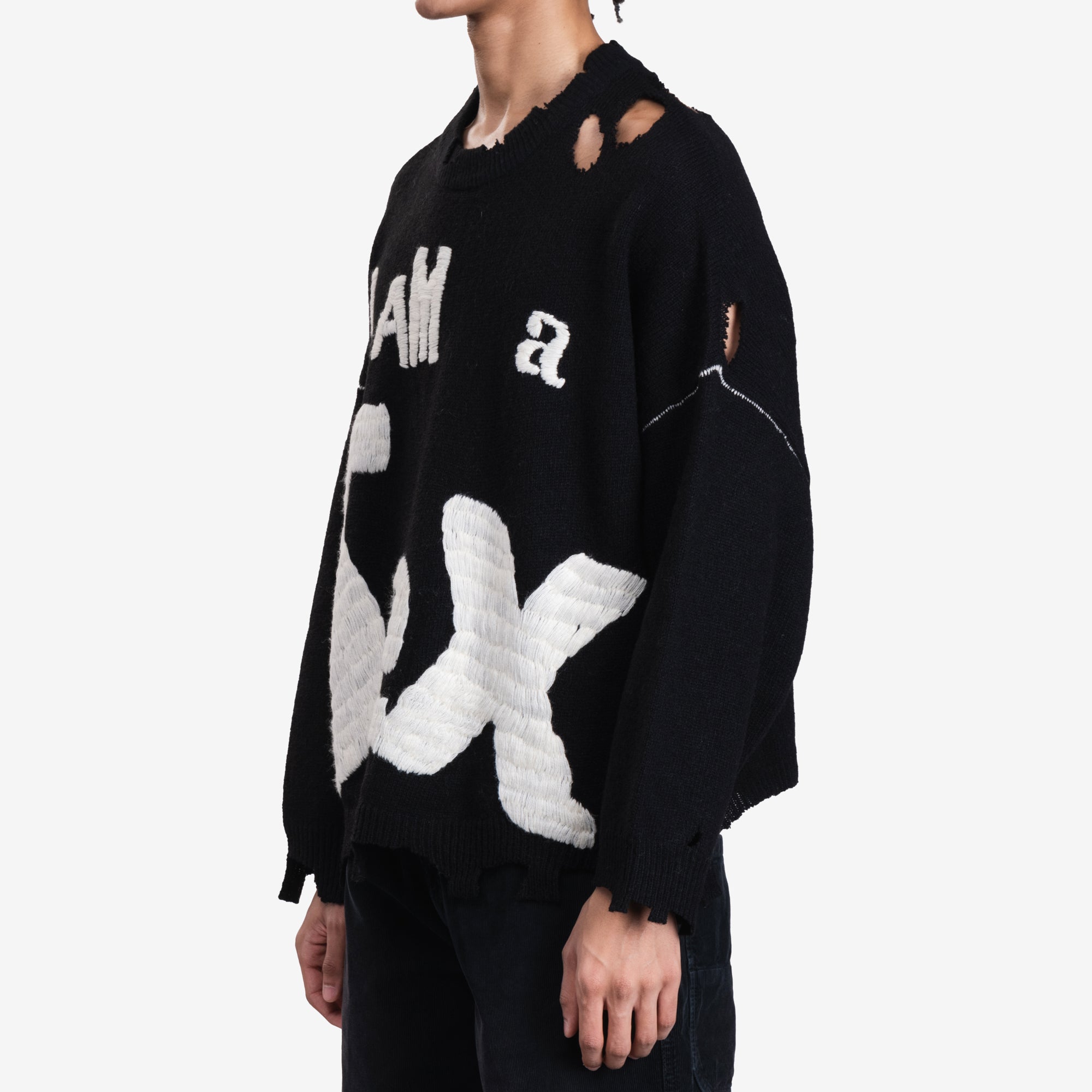 Saint Mxxxxxx Sex Pistols Sweater Black - 3