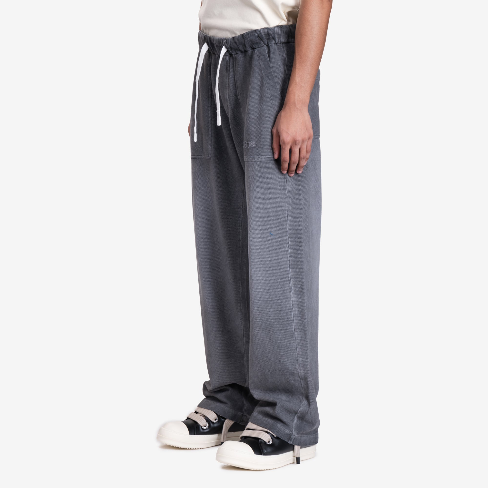 Palm Angels GD Classic Logo Cozy Pants Black - 3