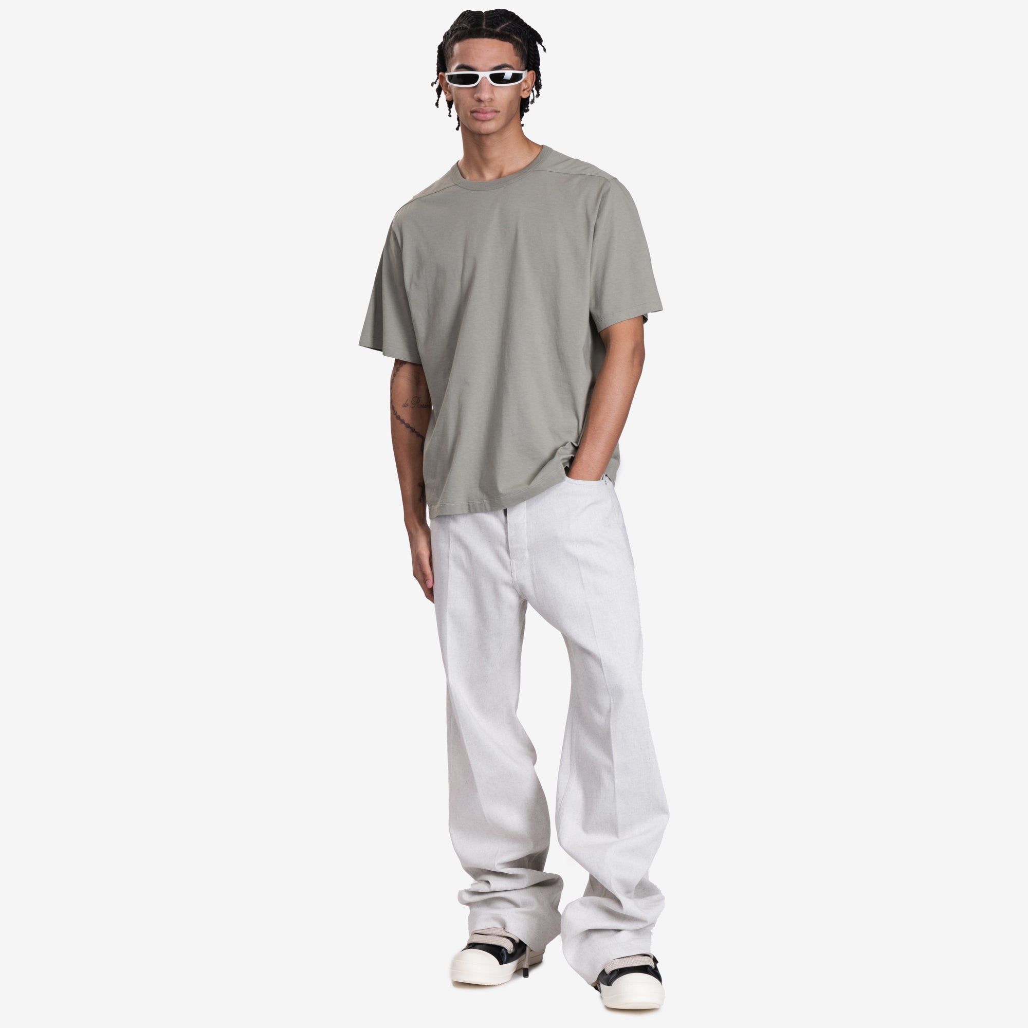 Rick Owens Brad Celadon T-Shirt Celadon - 2