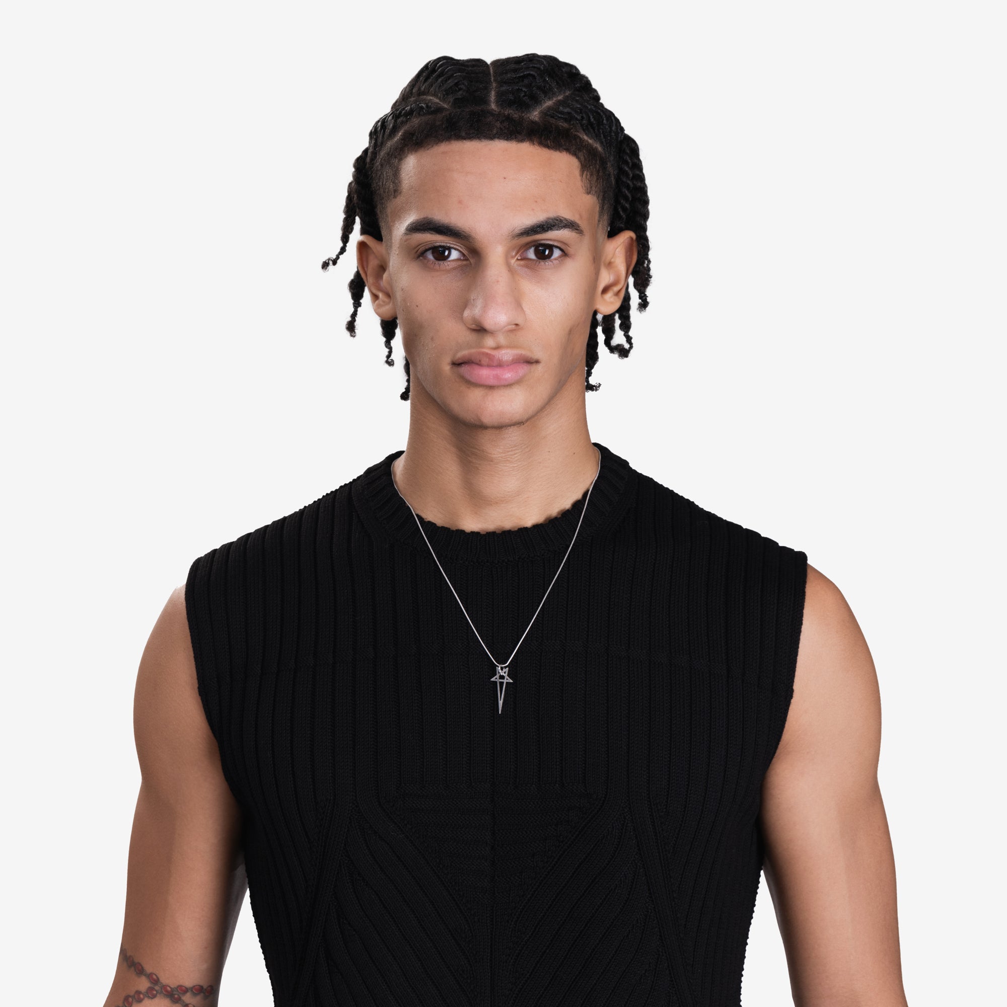 Photo of Rick Owens Pentagram Charm Necklace - 2