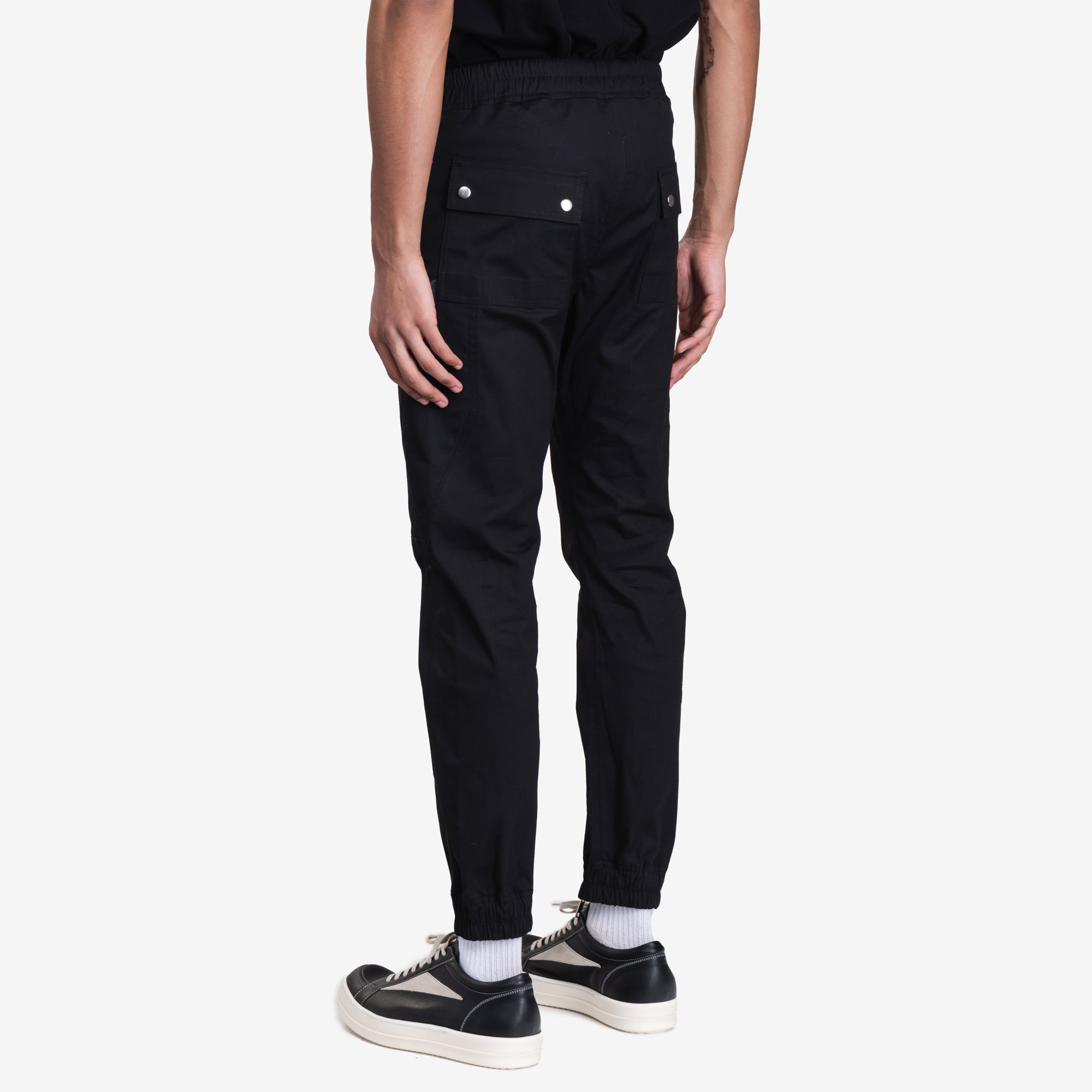 Rick Owens Bauhaus Cargo Pants Black - 4