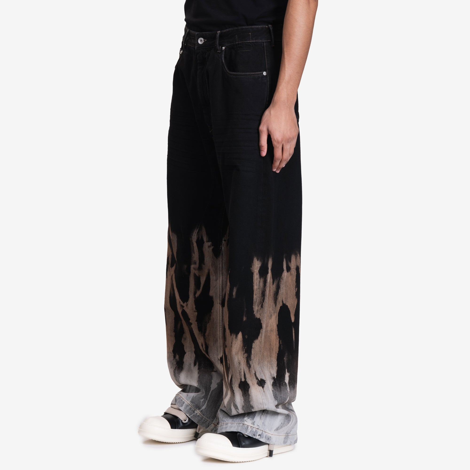 Photo of Rick Owens DRKSHDW Geth Jeans - 3