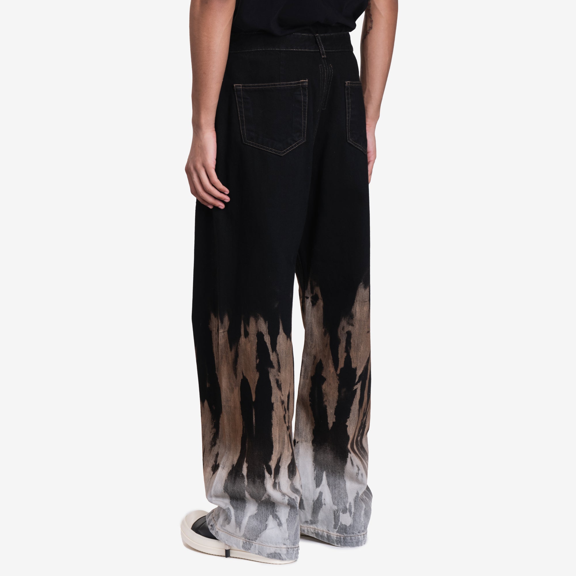 Rick Owens DRKSHDW Geth Jeans Black - 4