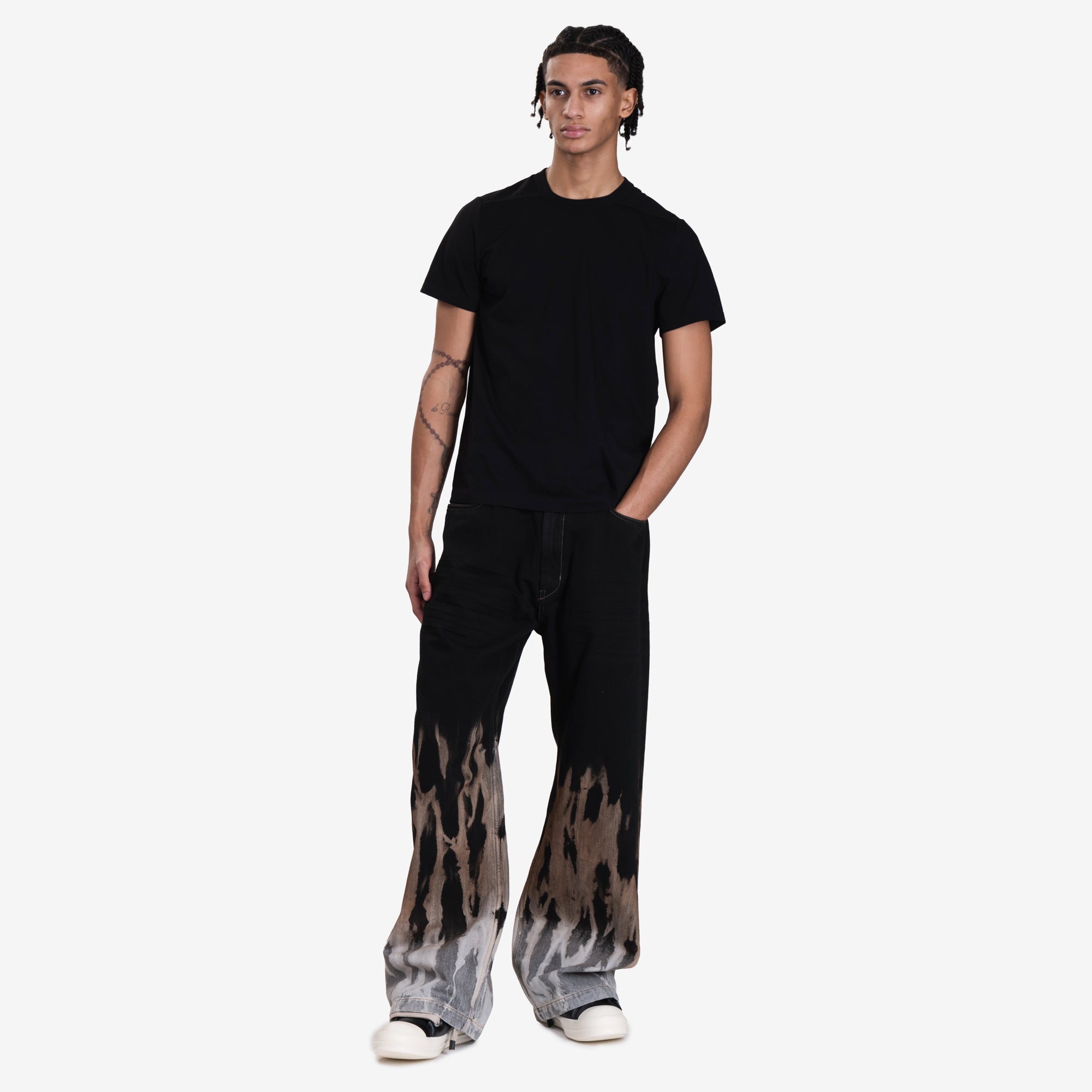 Rick Owens DRKSHDW Geth Jeans Black - 2