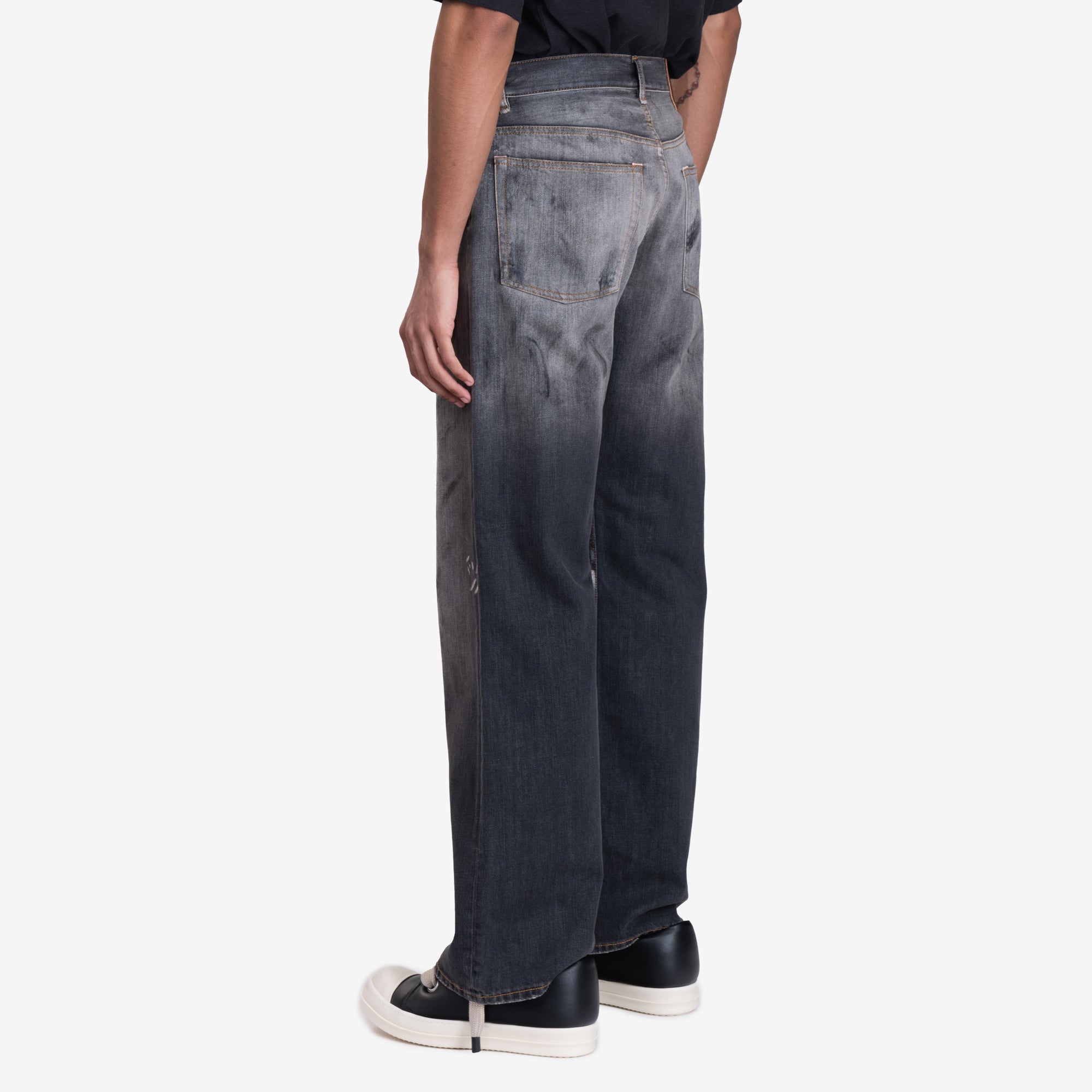 Photo of Acne Studios 2021M Trafalgar Loose Fit Jeans - 4