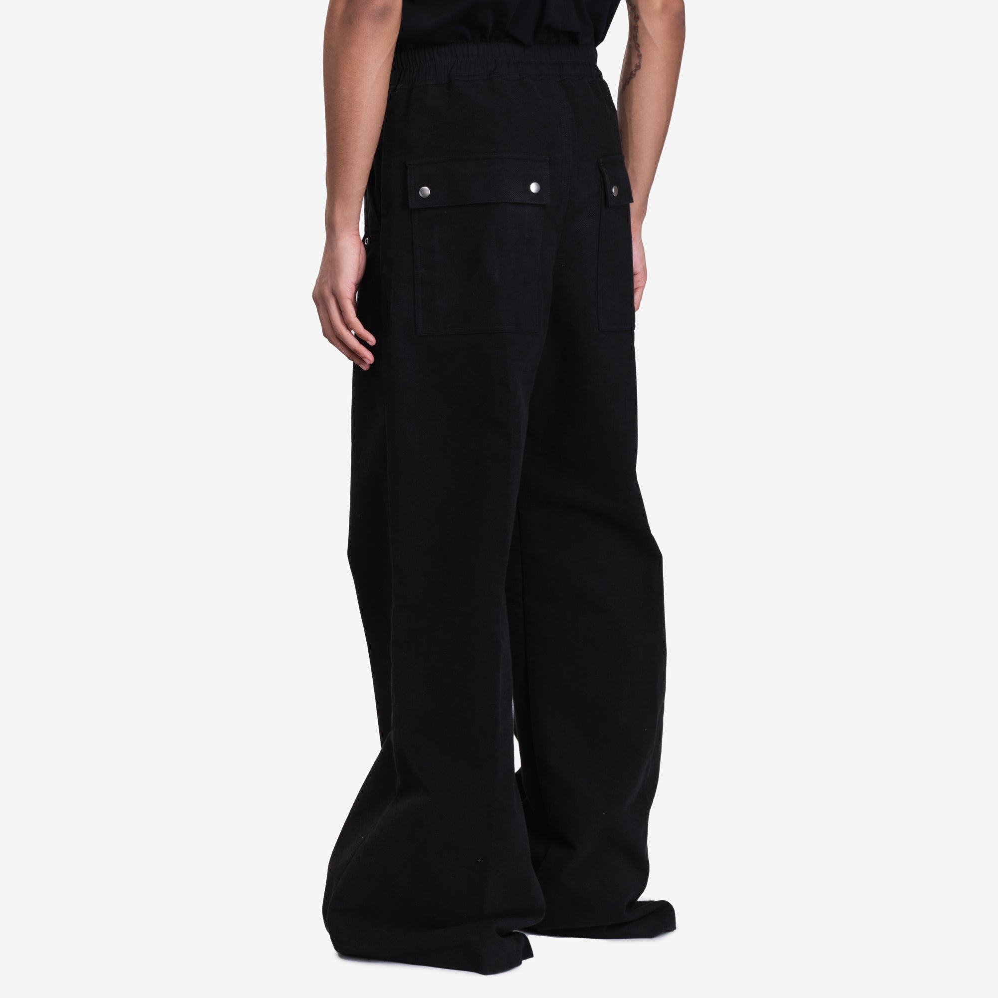 Rick Owens Wide Bela Pants Black - 4