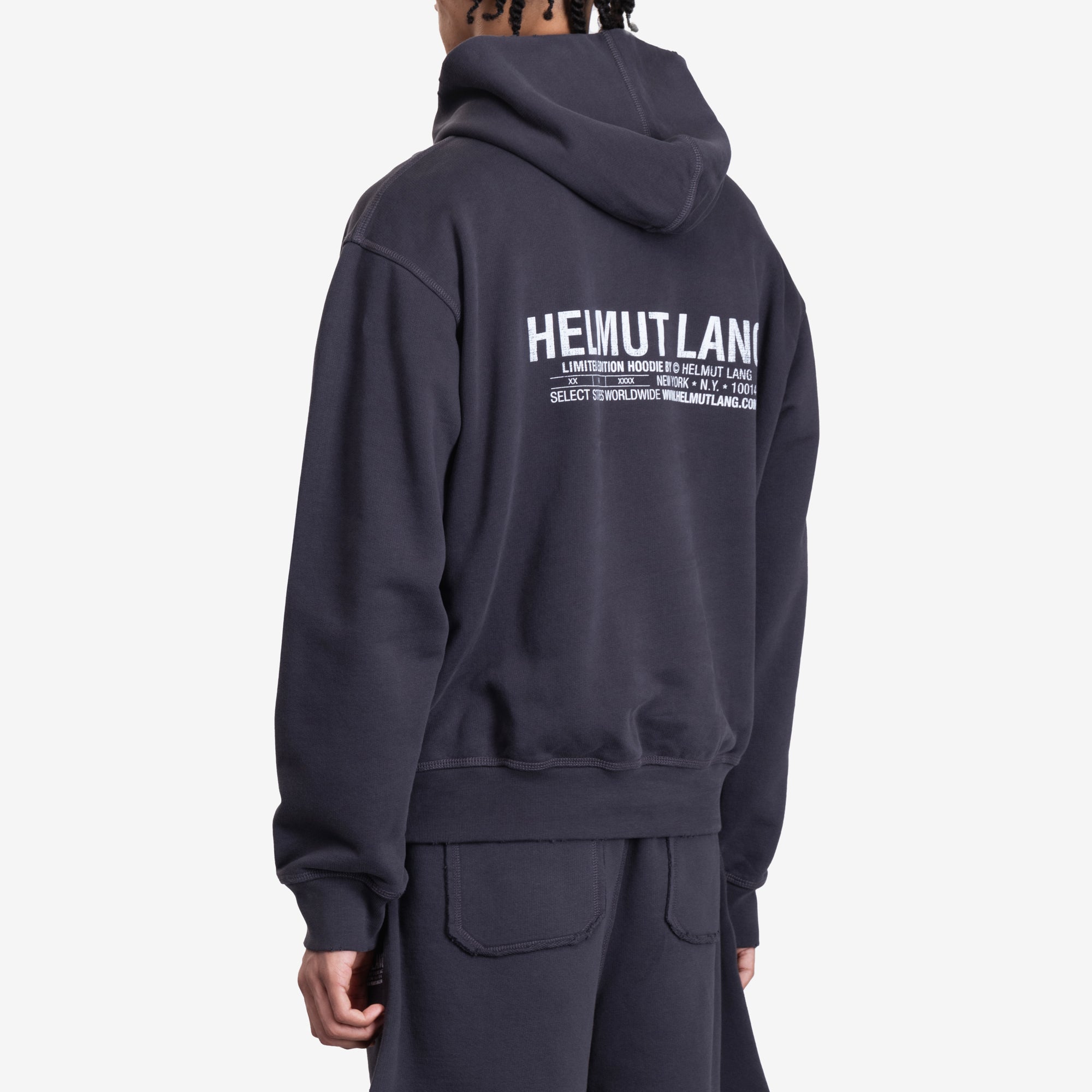 Helmut Lang Meatpacking Hoody Ash - 4