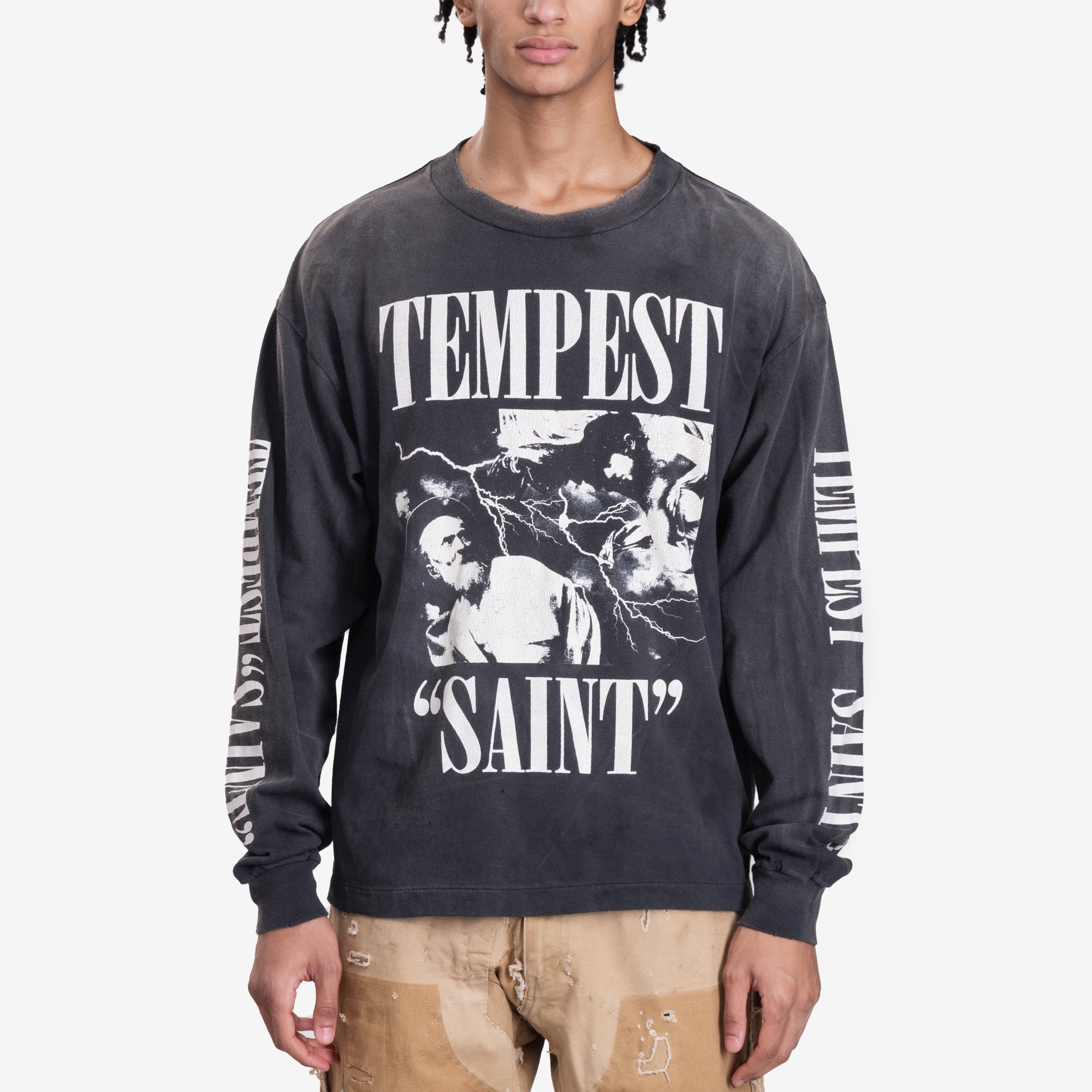 Saint Mxxxxxx Tempest Long Sleeve T-Shirt Black - 1
