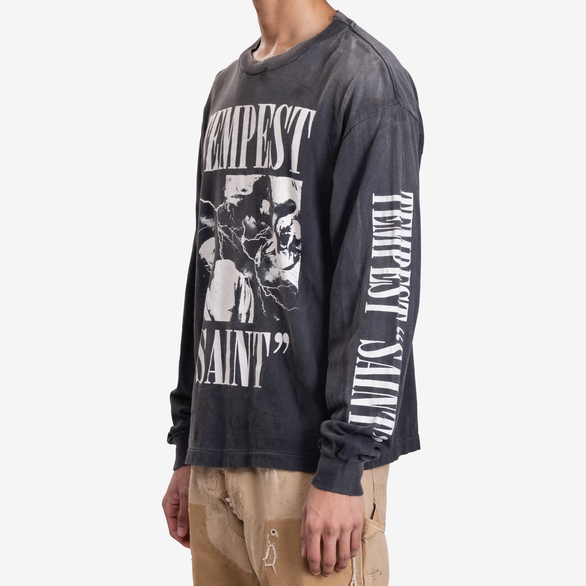 Saint Mxxxxxx Tempest Long Sleeve T-Shirt Black - 3