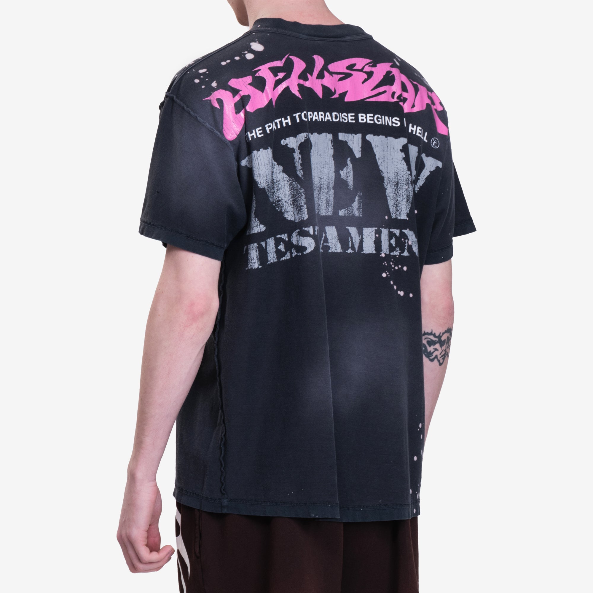 HELLSTAR New Testament T-Shirt Black - 4