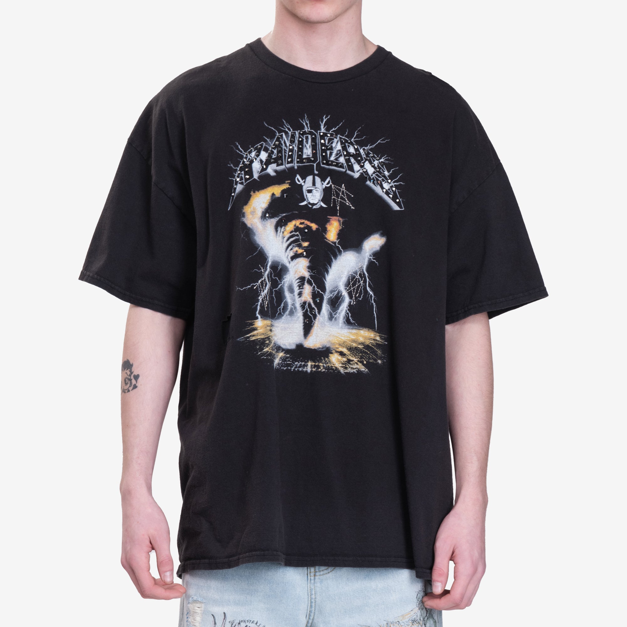 Dom Rebel Raiders Vintage T-Shirt Black - 1
