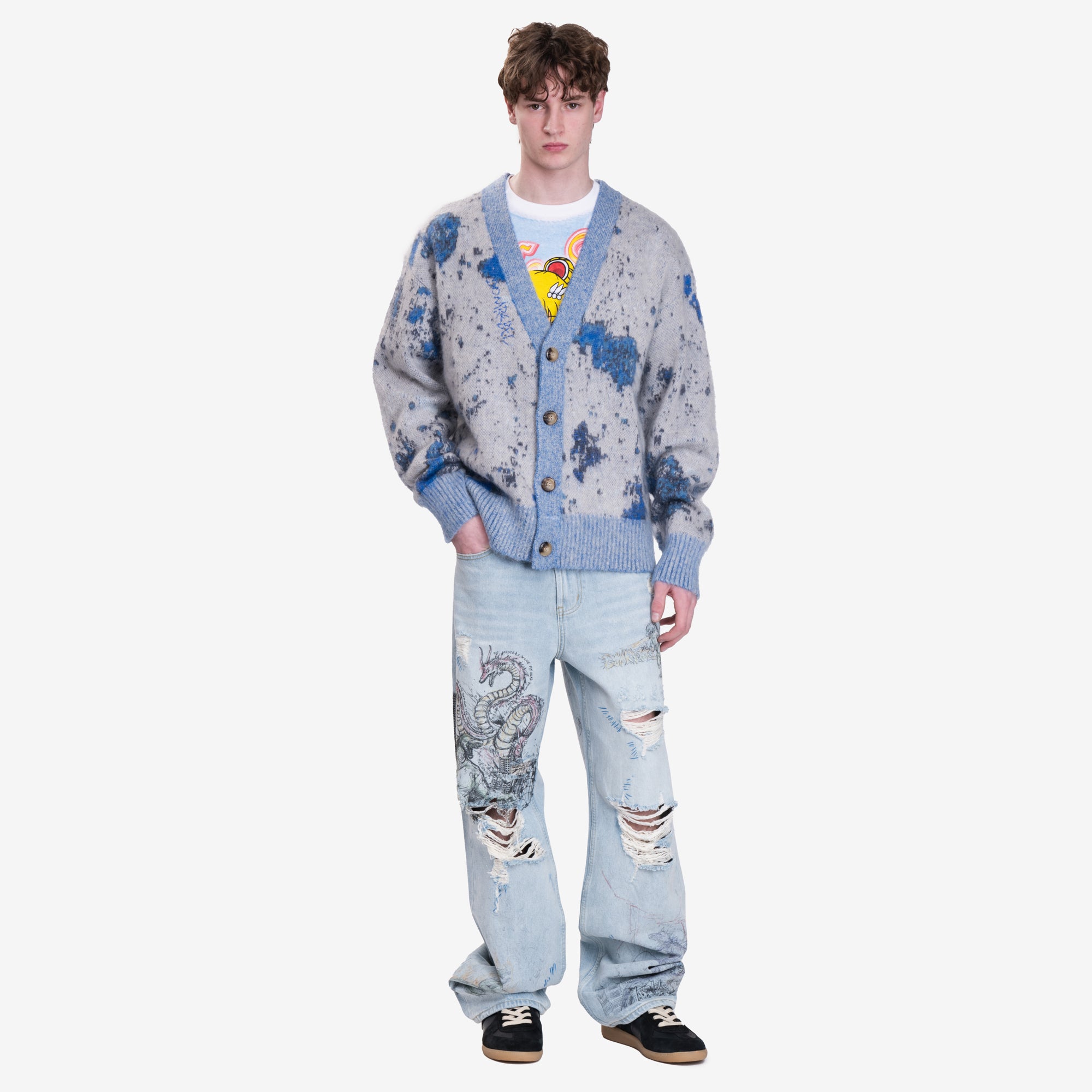 Dom Rebel Create Cardigan Blue - 2