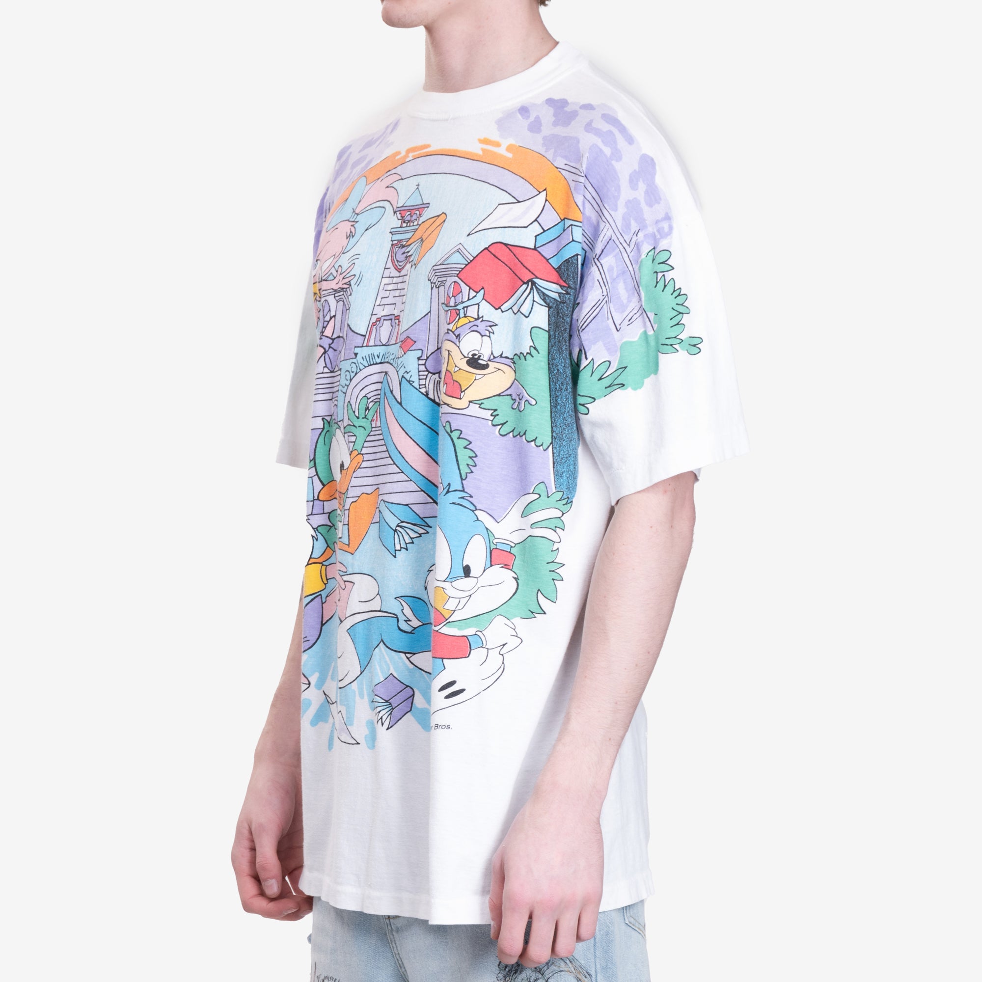 Earthling VIP Tiny Toons Vintage T-Shirt White - 5