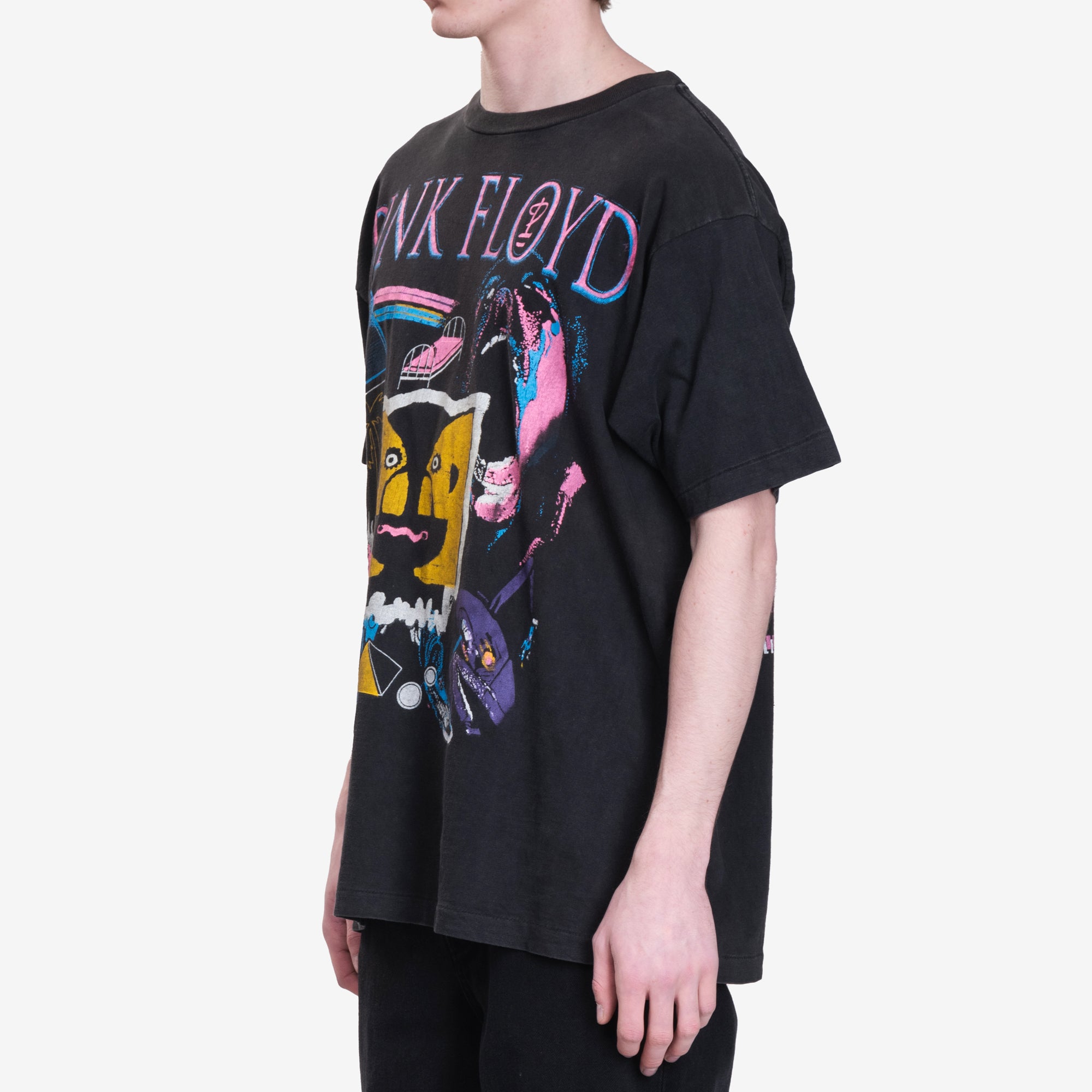Earthling VIP Pink Floyd Vintage T-Shirt Black - 4