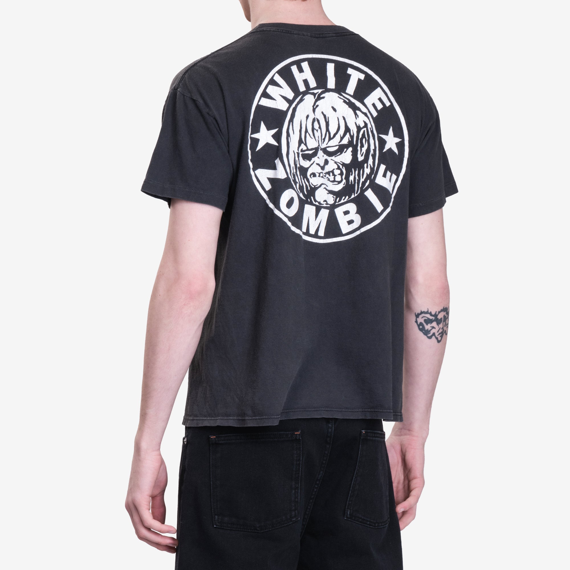 Earthling VIP White Zombie Vintage T-Shirt Black - 6