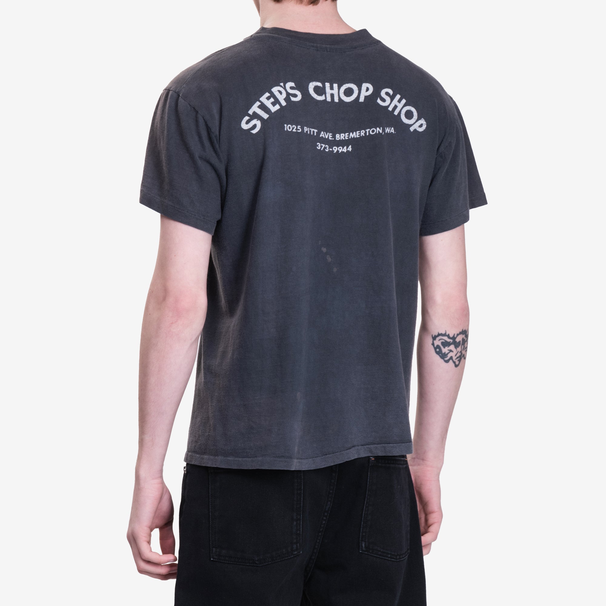 Earthling VIP Harley Davidson Vintage T-Shirt Black - 4