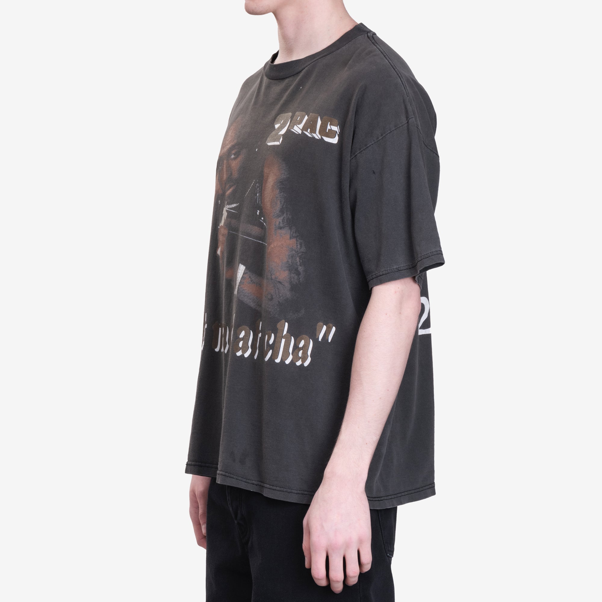 Earthling VIP 2Pac Vintage T-Shirt Black - 5