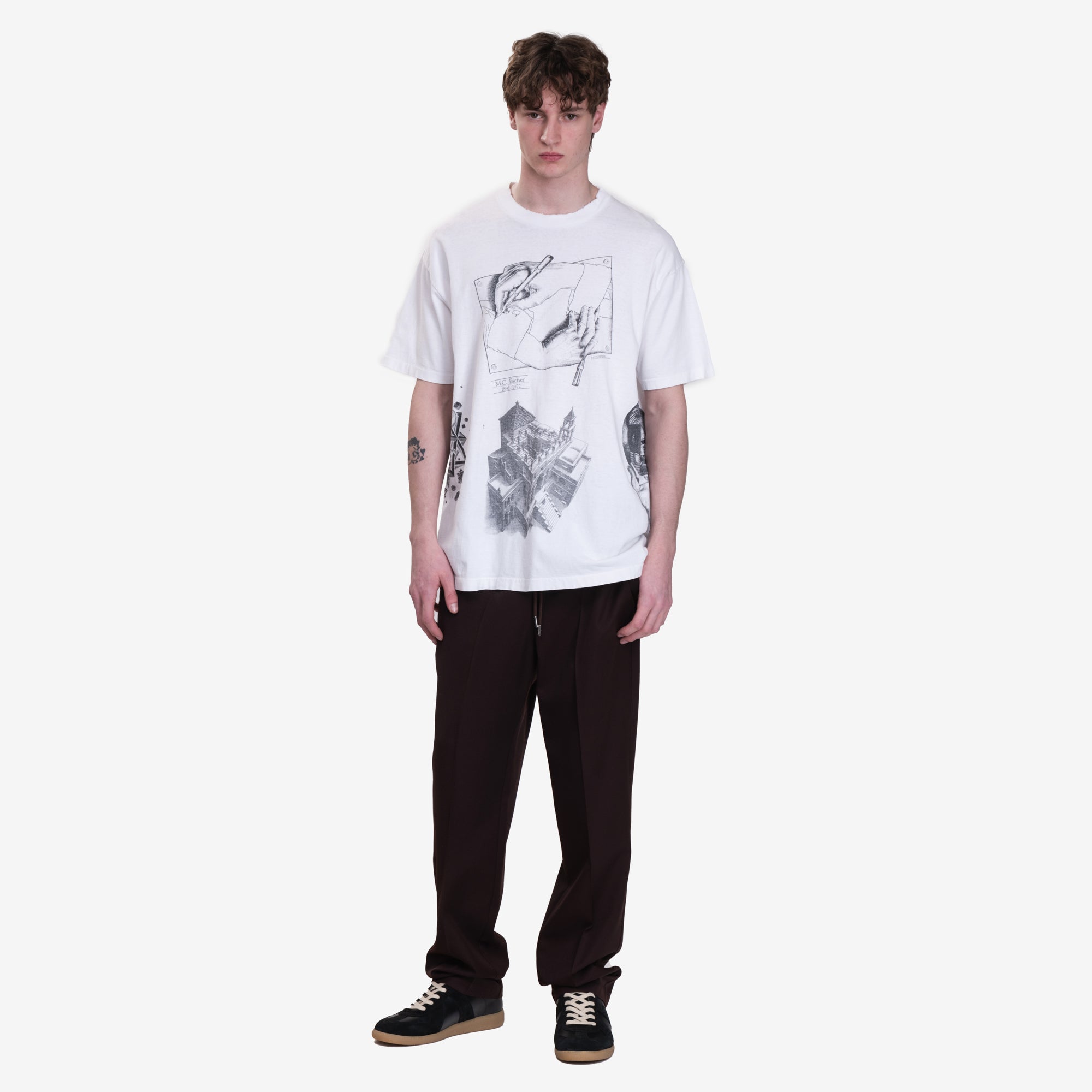 Earthling VIP MC Escher Vintage T-Shirt White - 2