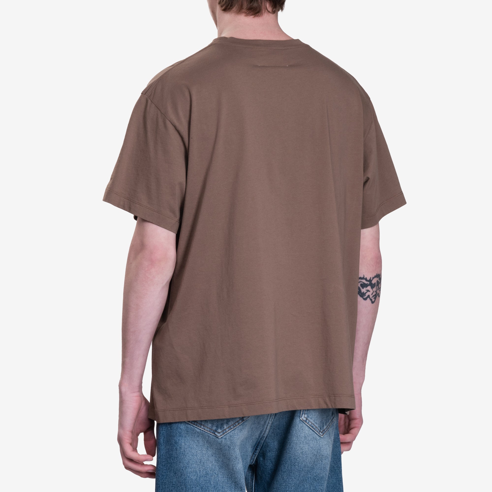 MM6 Margiela Six T-Shirt Light Brown - 4