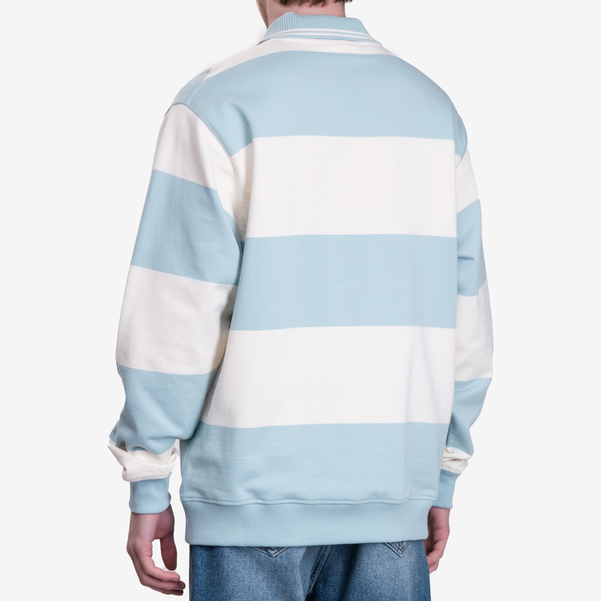 Drôle de Monsieur Le Polo Drole Raye Blue - 4