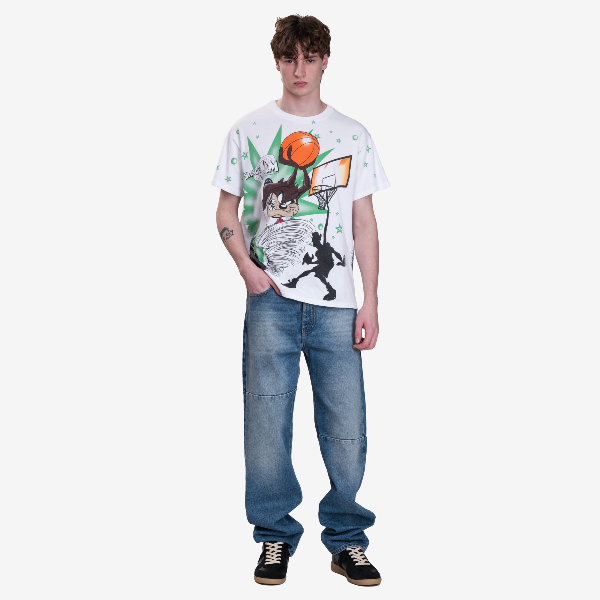 Earthling VIP Space Jam Vintage T-Shirt White - 2