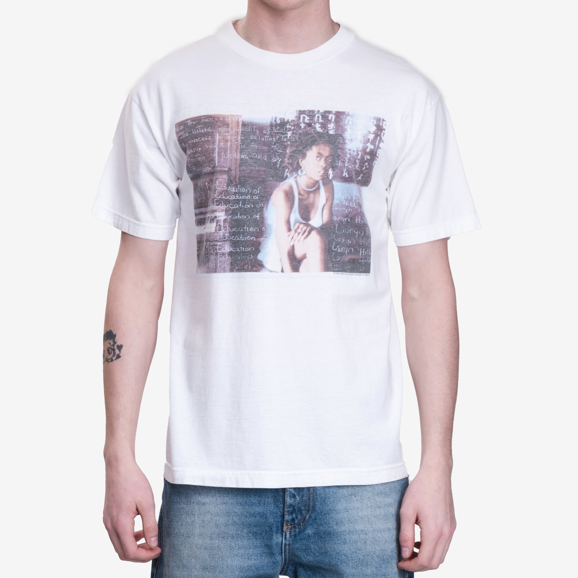 Earthling VIP Lauryn Hill Vintage T-Shirt White - 4