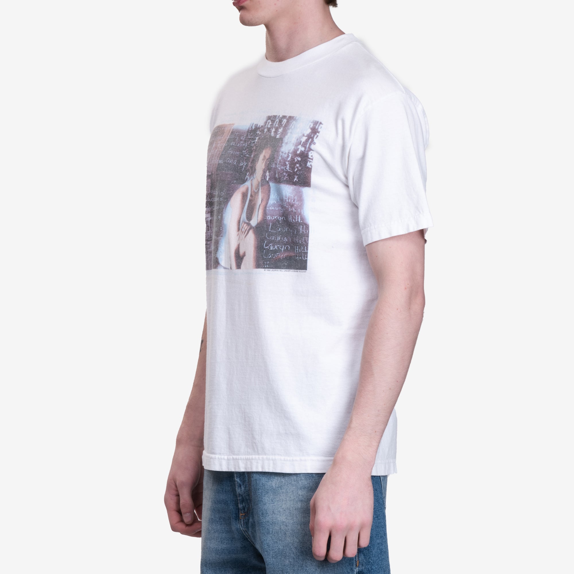 Earthling VIP Lauryn Hill Vintage T-Shirt White - 5