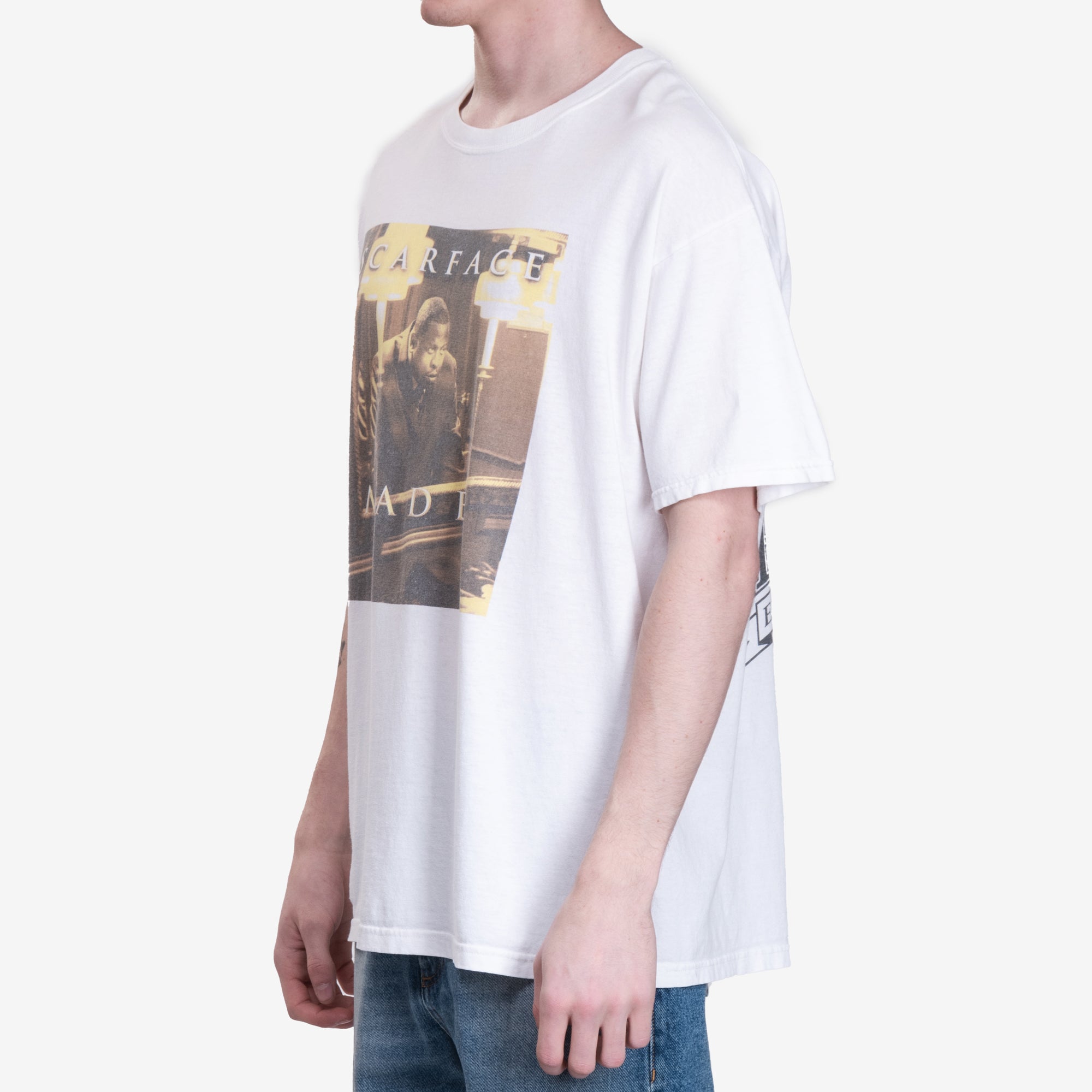 Earthling VIP Scarface Vintage T-Shirt White - 5