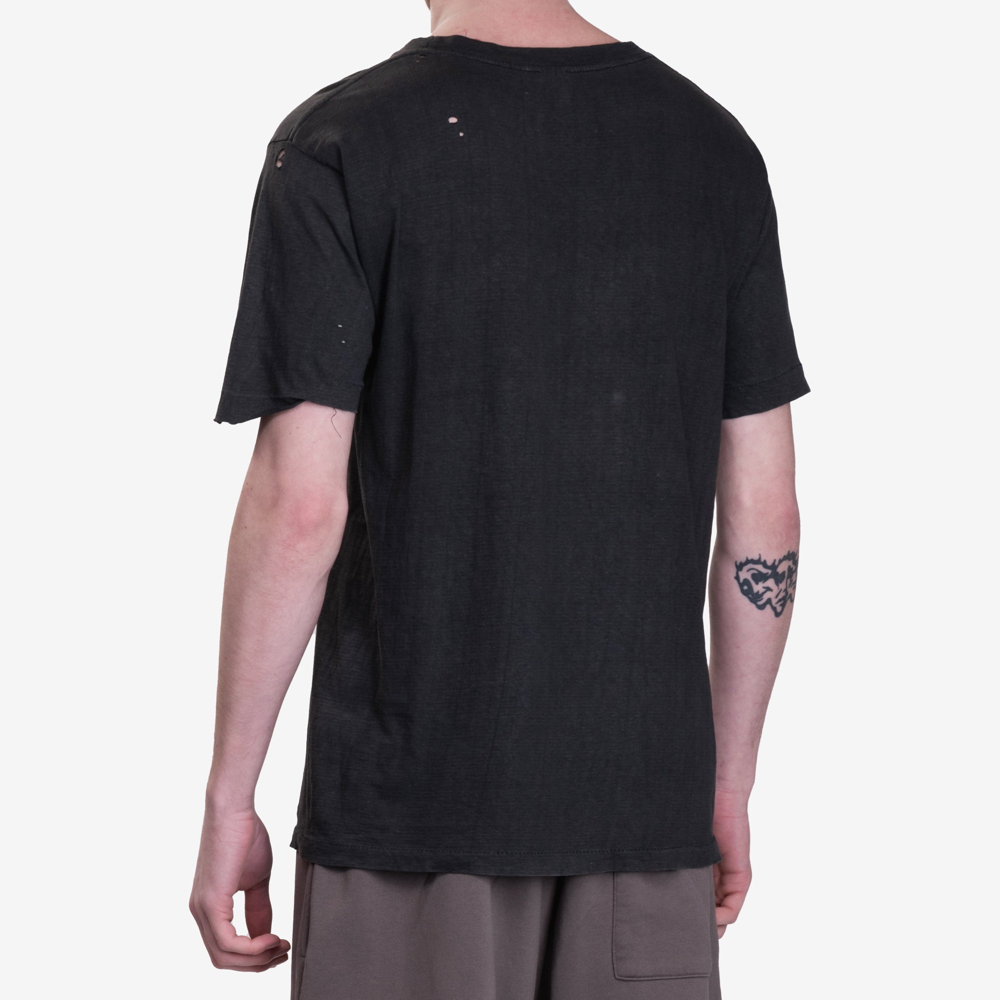 Earthling VIP Malcolm X Vintage T-Shirt Black - 4
