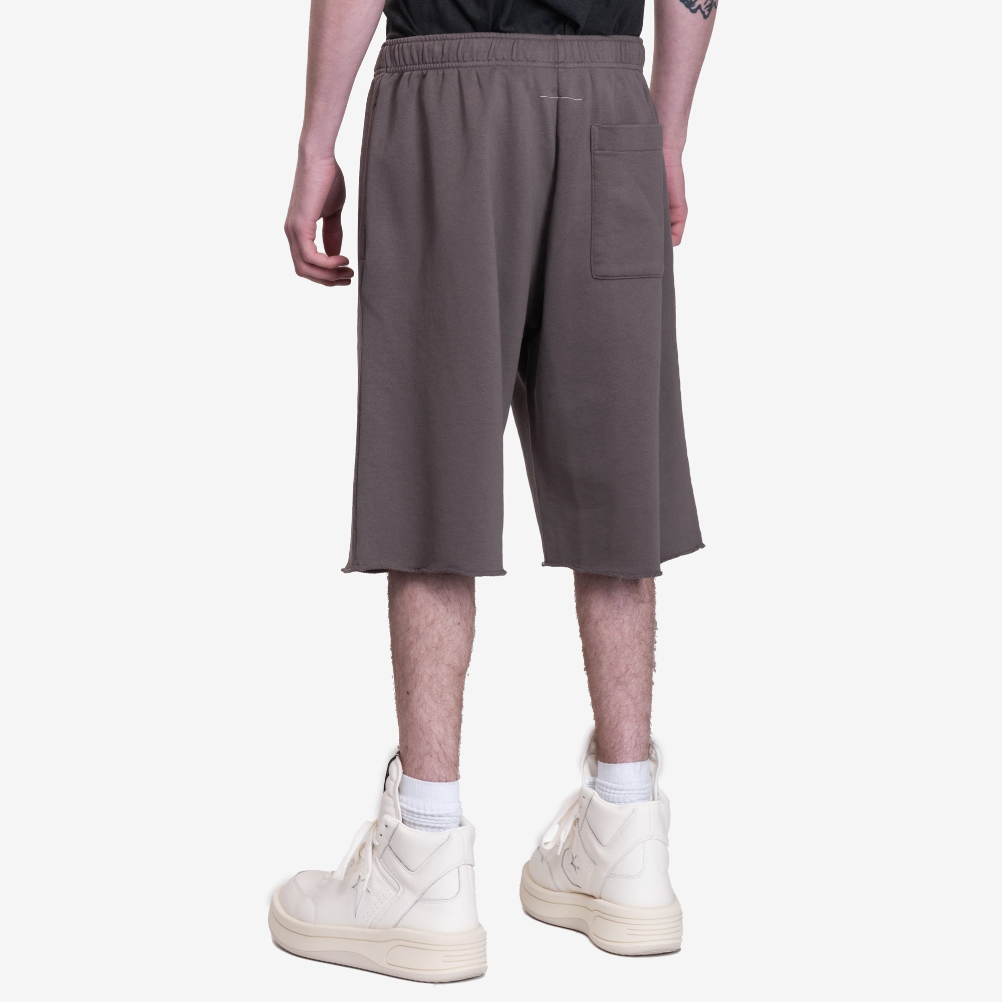 MM6 Varsity Sweat Shorts Brown - 4